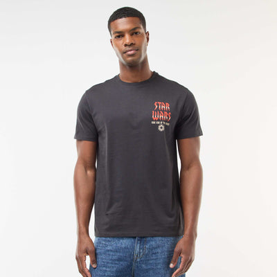 T-shirt 'Star Wars' 'Dark Vador' à manches courtes NOIR
