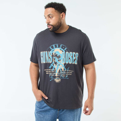 Tee-shirt imprimé 'Guns N' Roses' NOIR