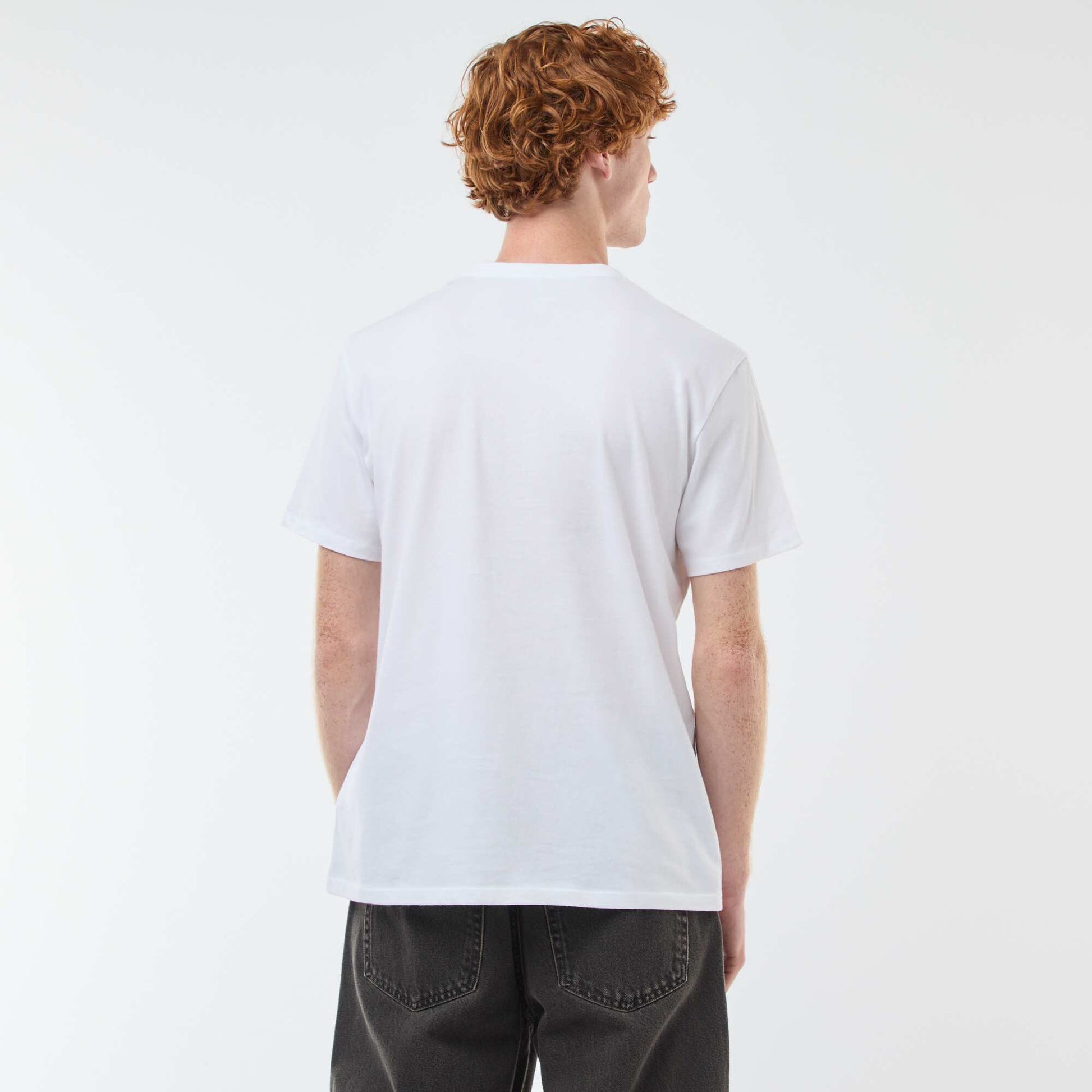 T-shirt 'One piece' en coton BLANC