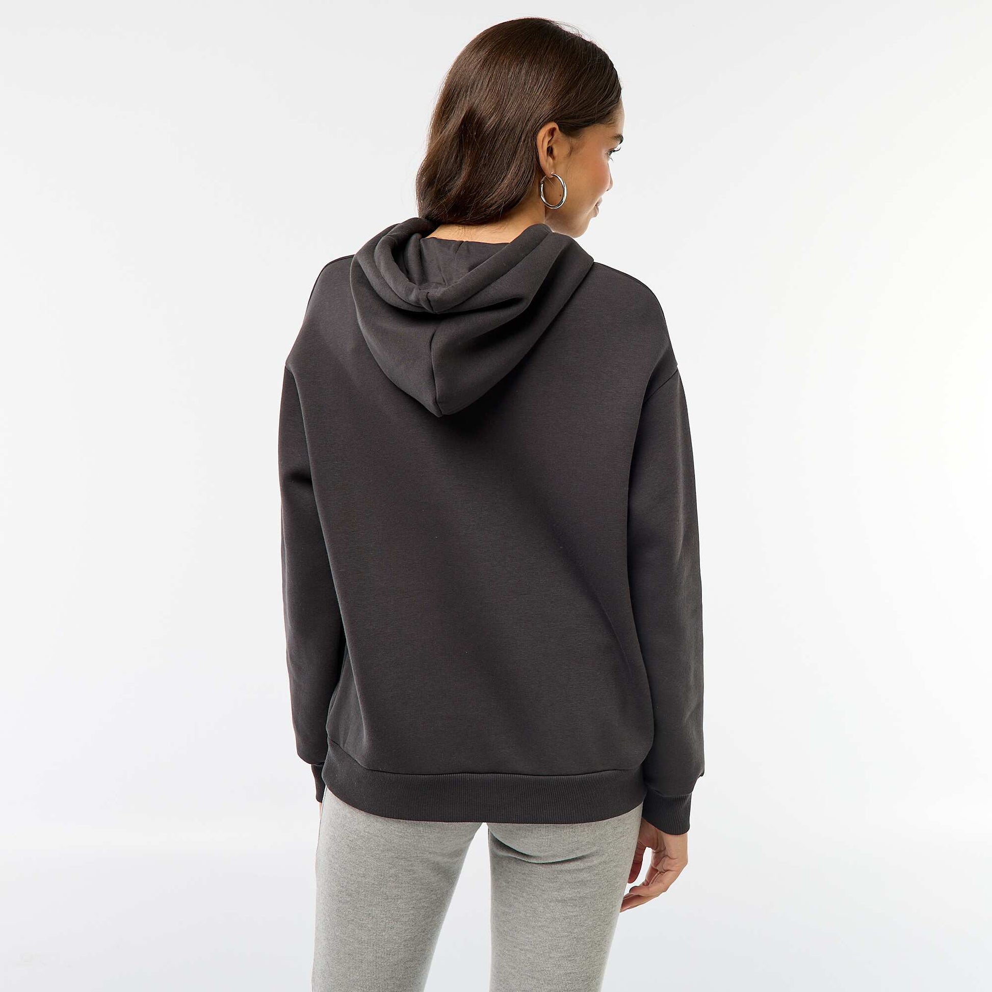 Sweat à capuche 'Hello Kitty' NOIR