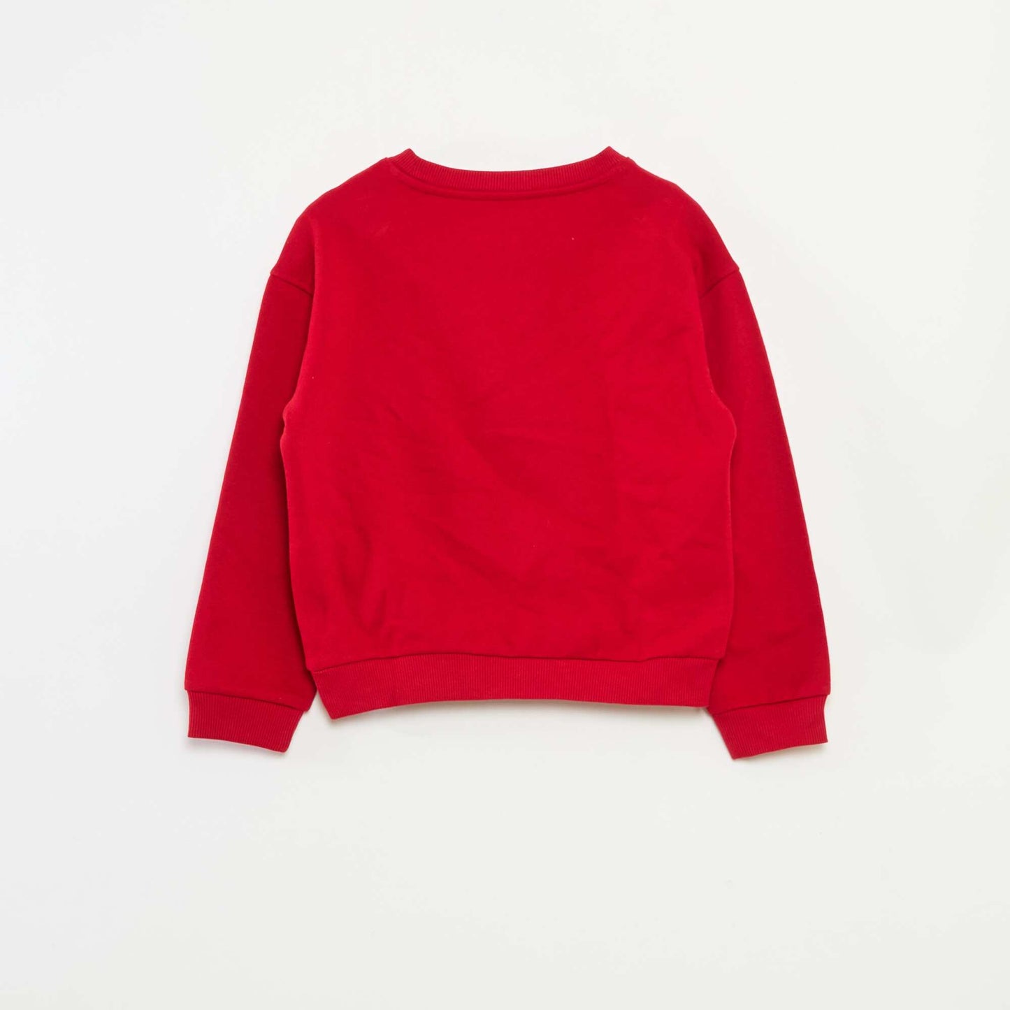Pull de Noël imprimé en coton ROUGE