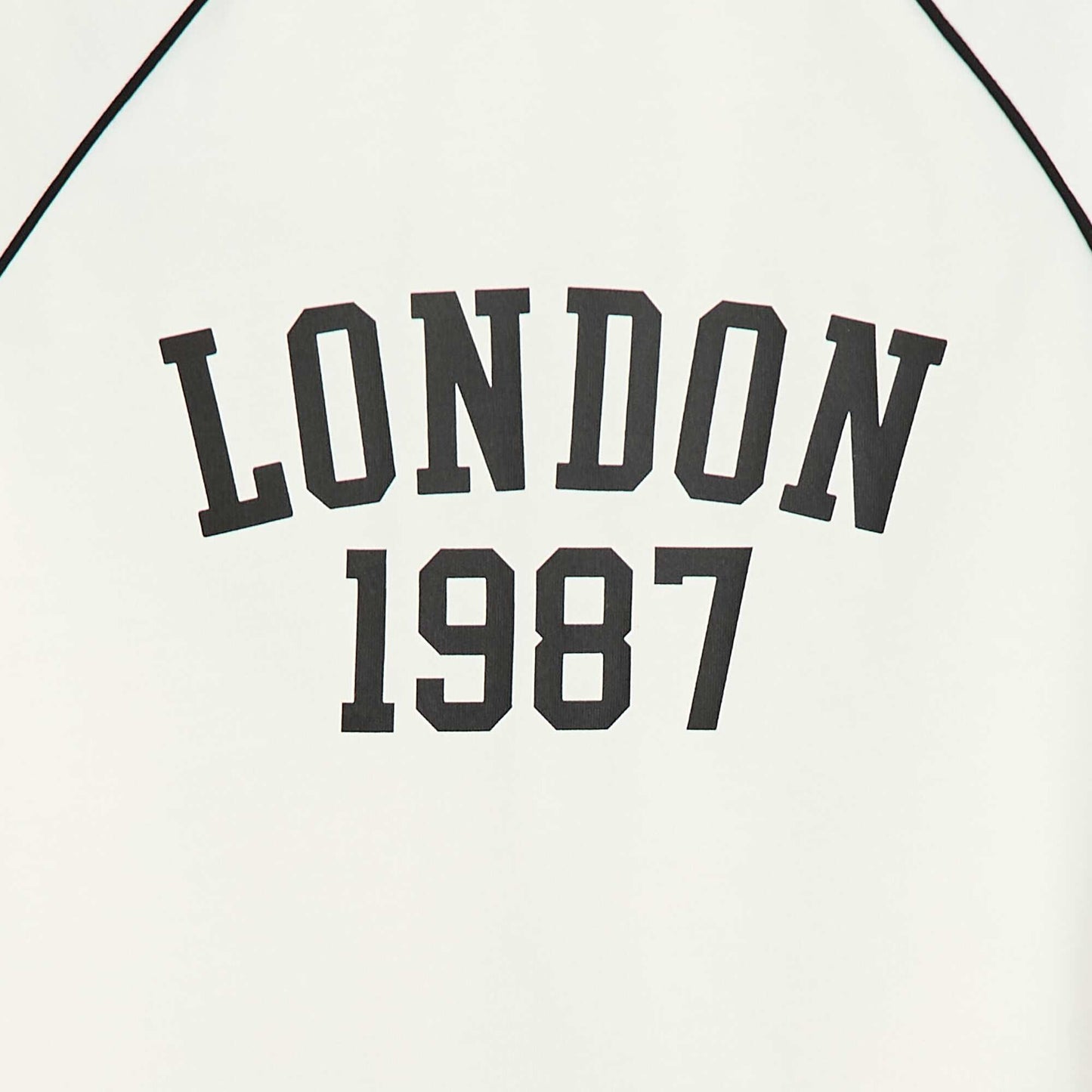 T-shirt en jersey à manches longues BEIGE