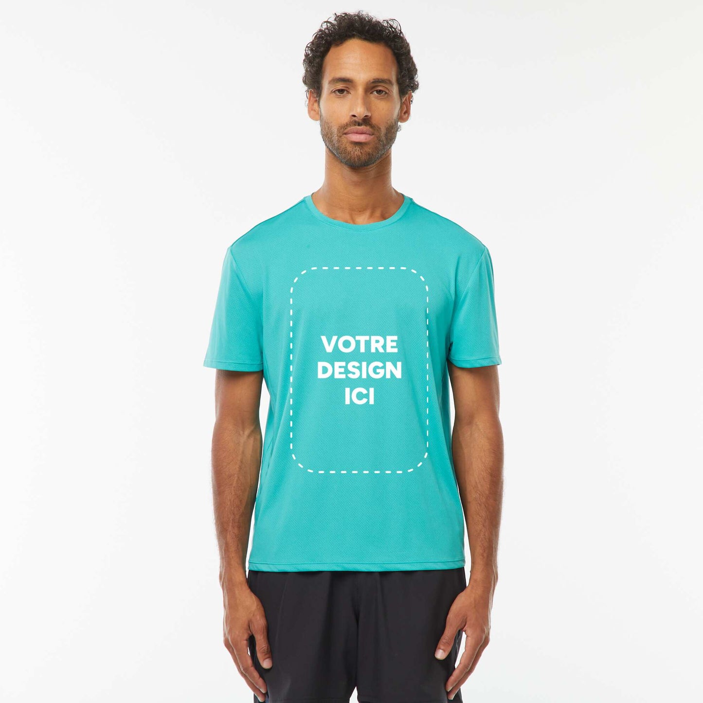 T-shirt polyester 160 Gr VERT