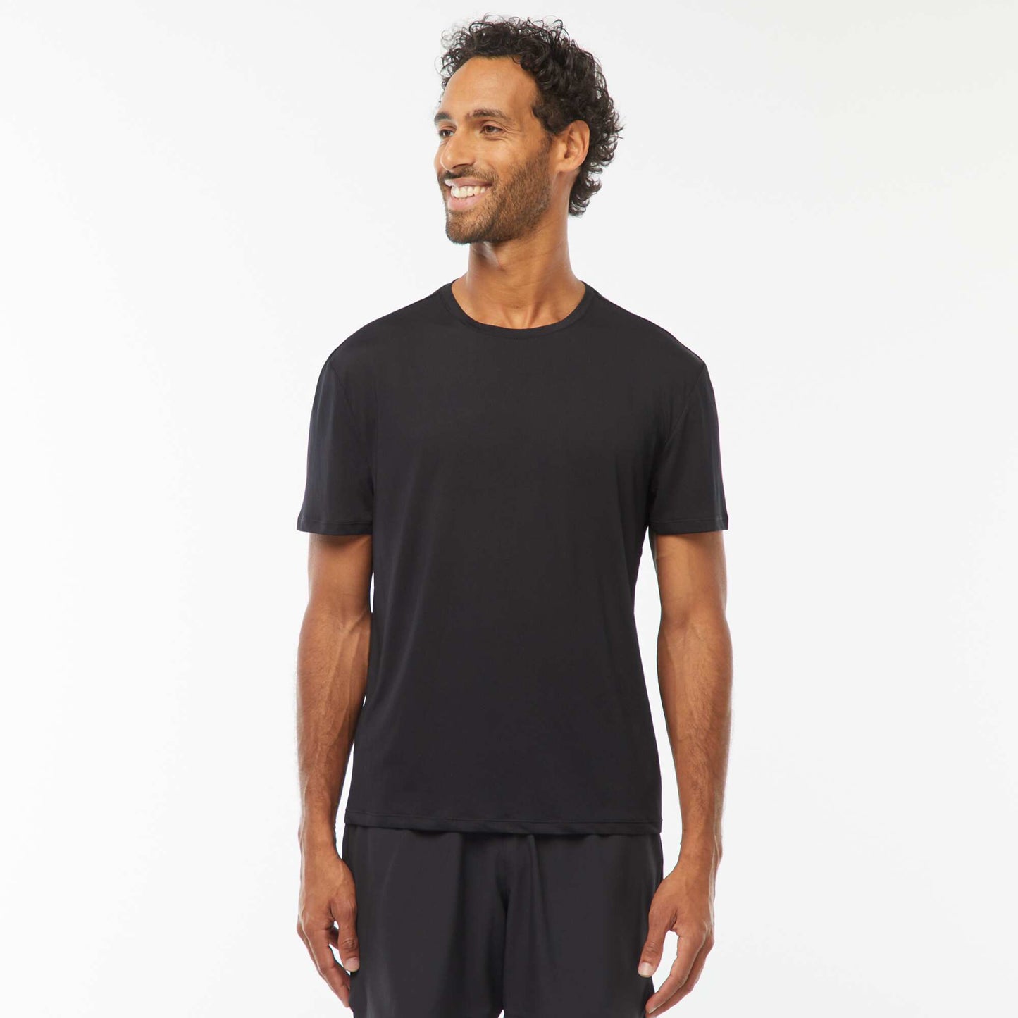 T-shirt polyester 160 Gr NOIR