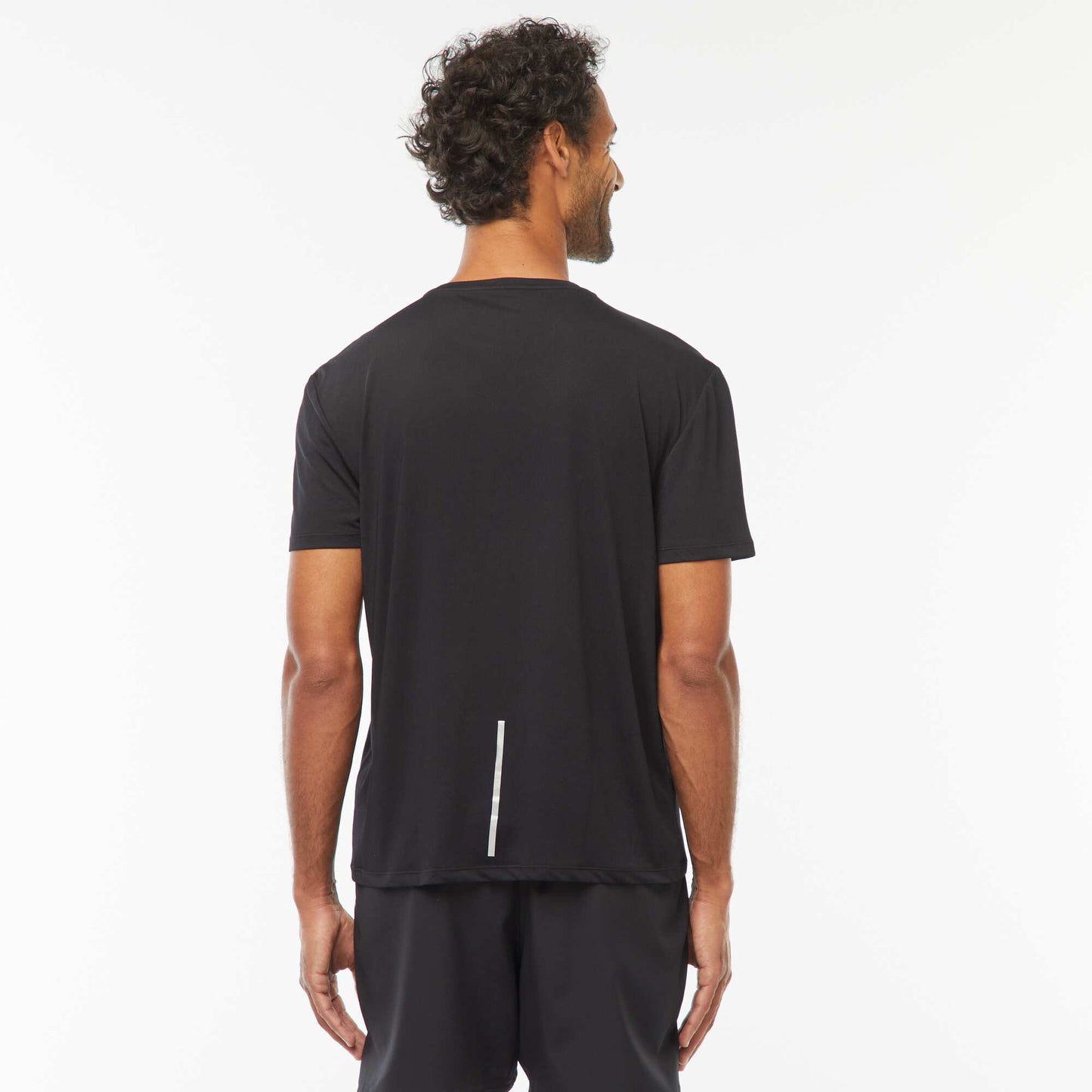 T-shirt polyester 160 Gr NOIR