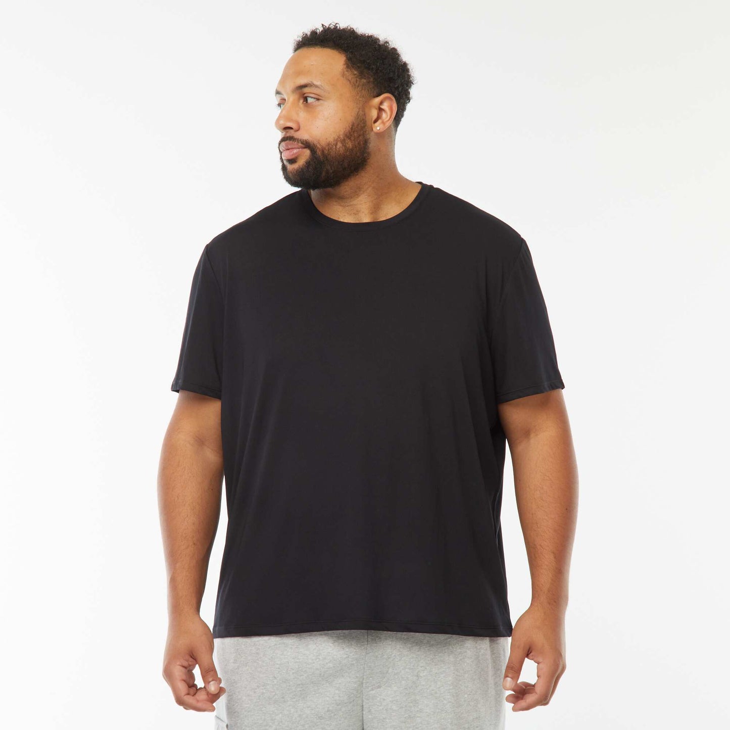 T-shirt polyester 160 Gr NOIR