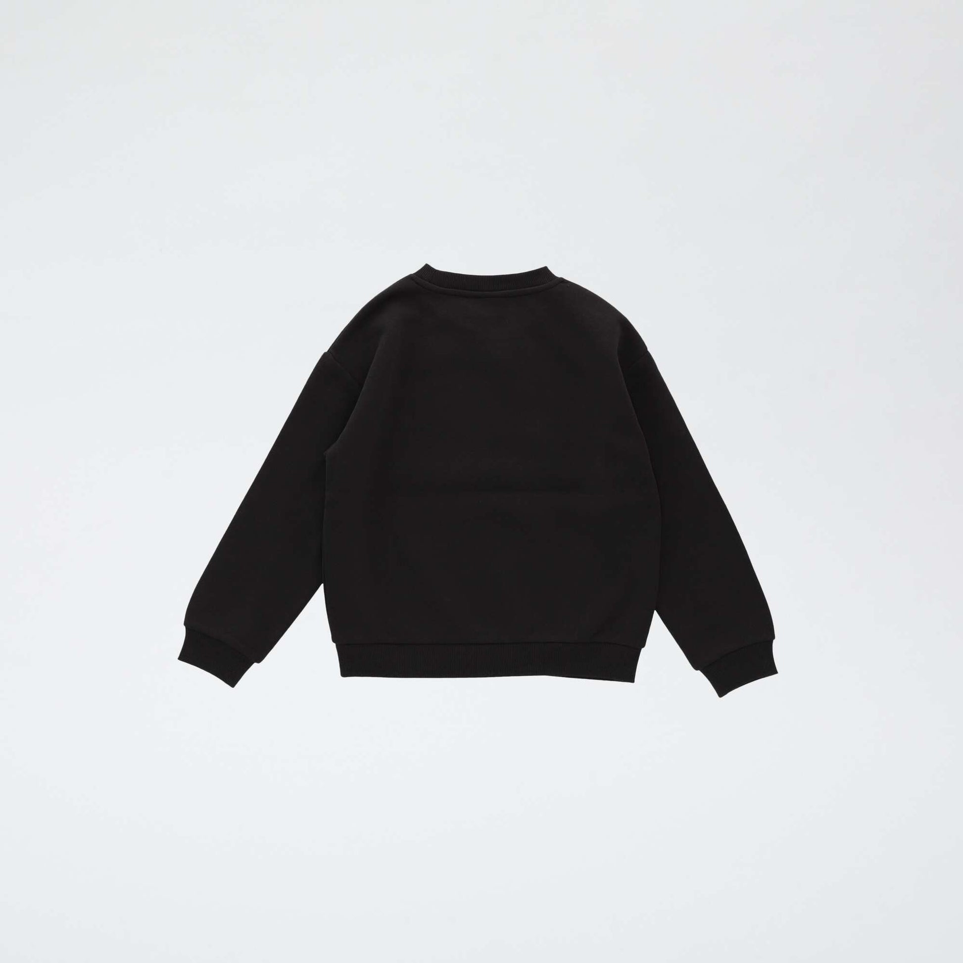 Sweat 'AC/DC' col rond NOIR