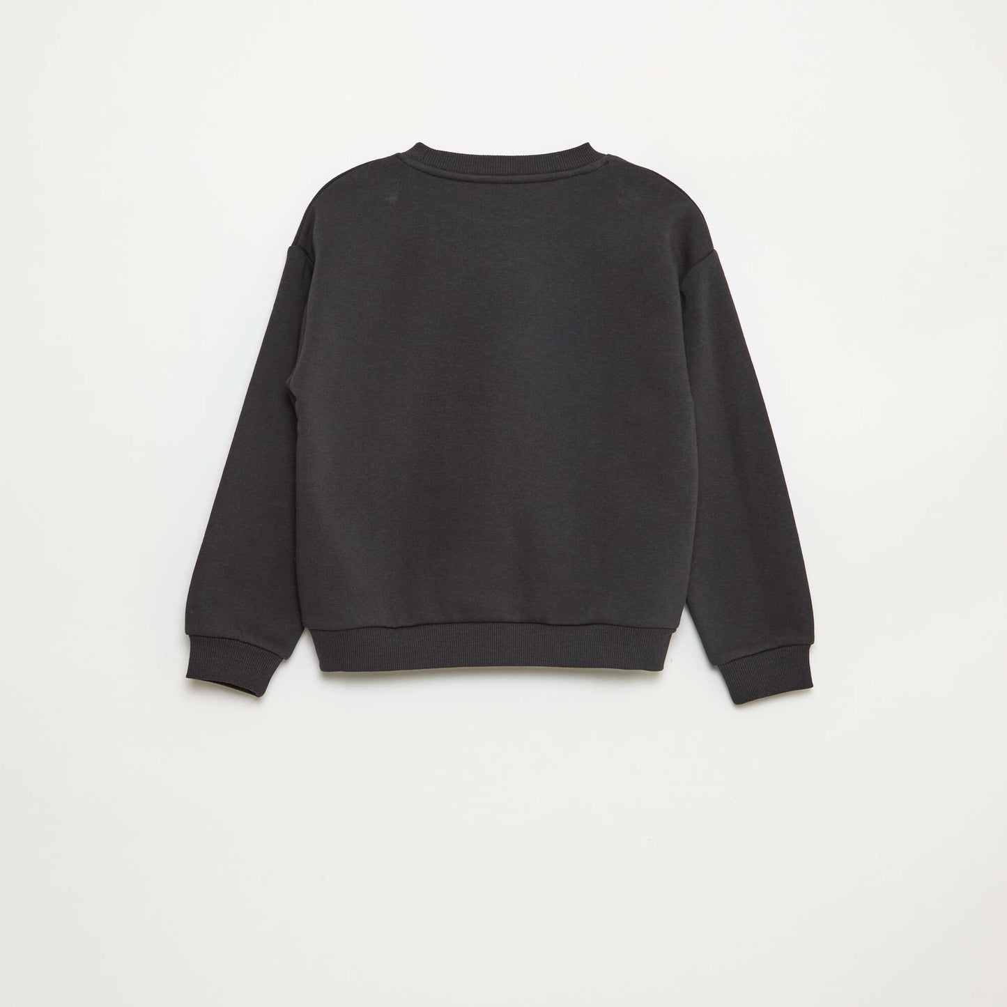Sweat 'AC/DC' col rond NOIR