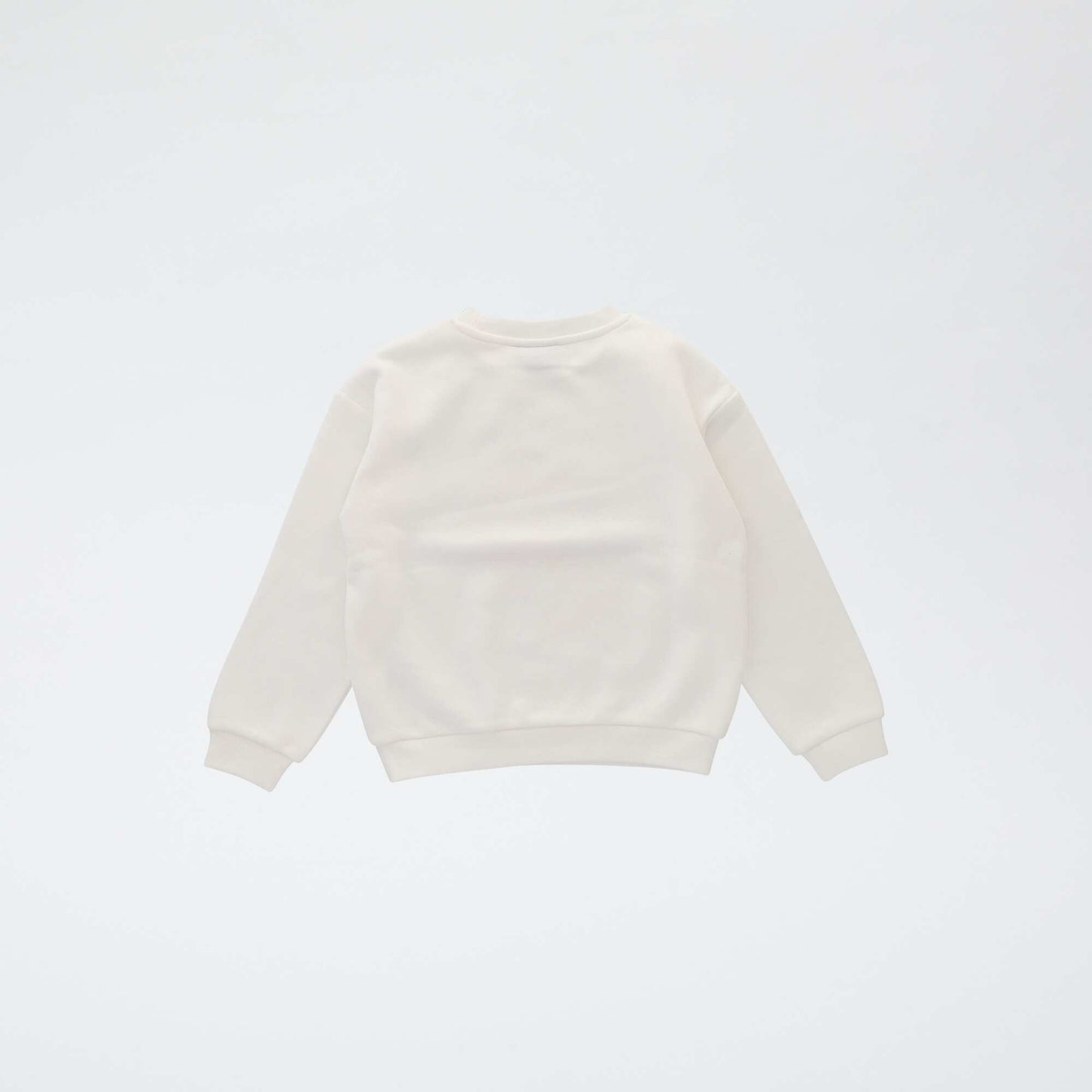 Sweat 'The Rolling Stones' col rond BLANC