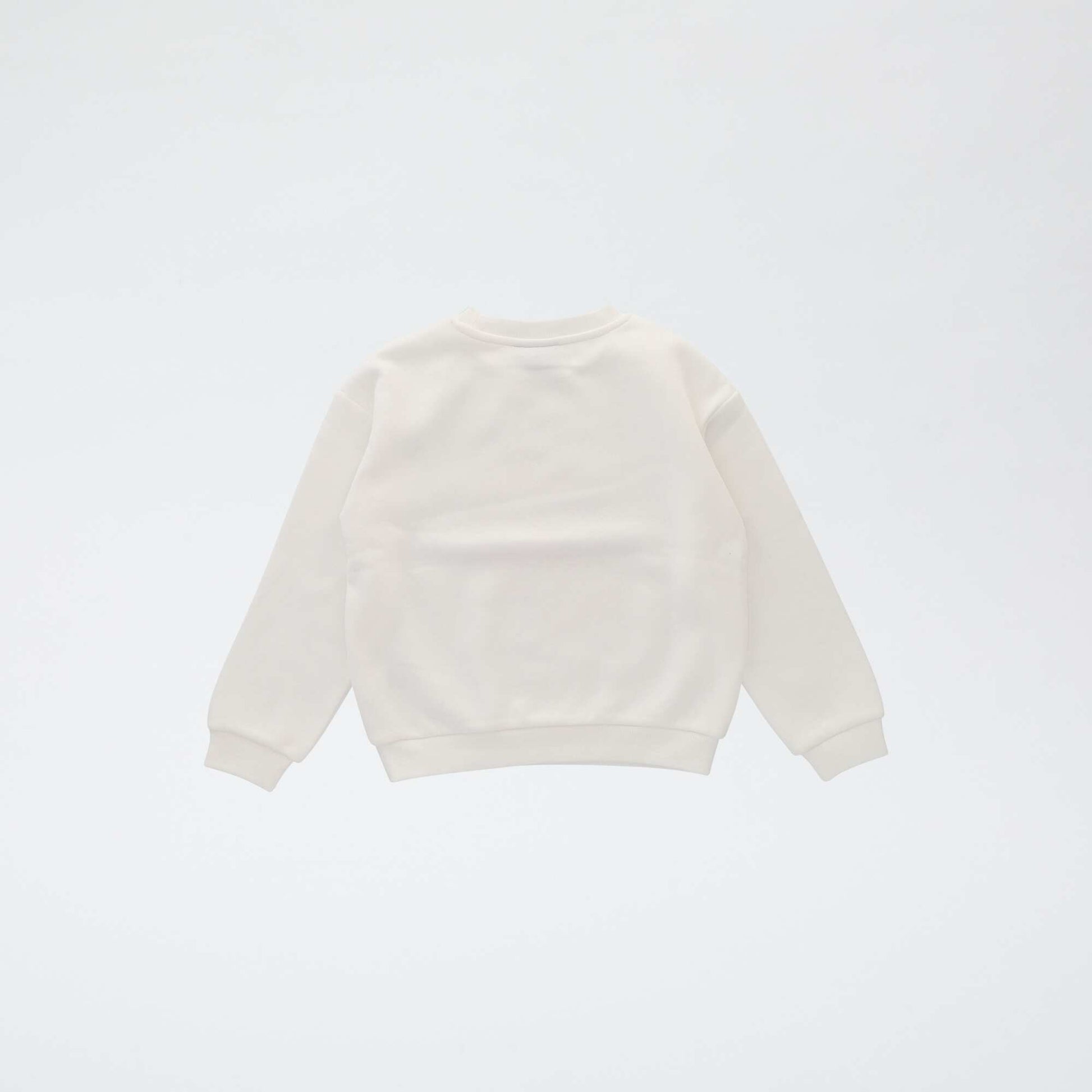Sweat 'The Rolling Stones' col rond BLANC