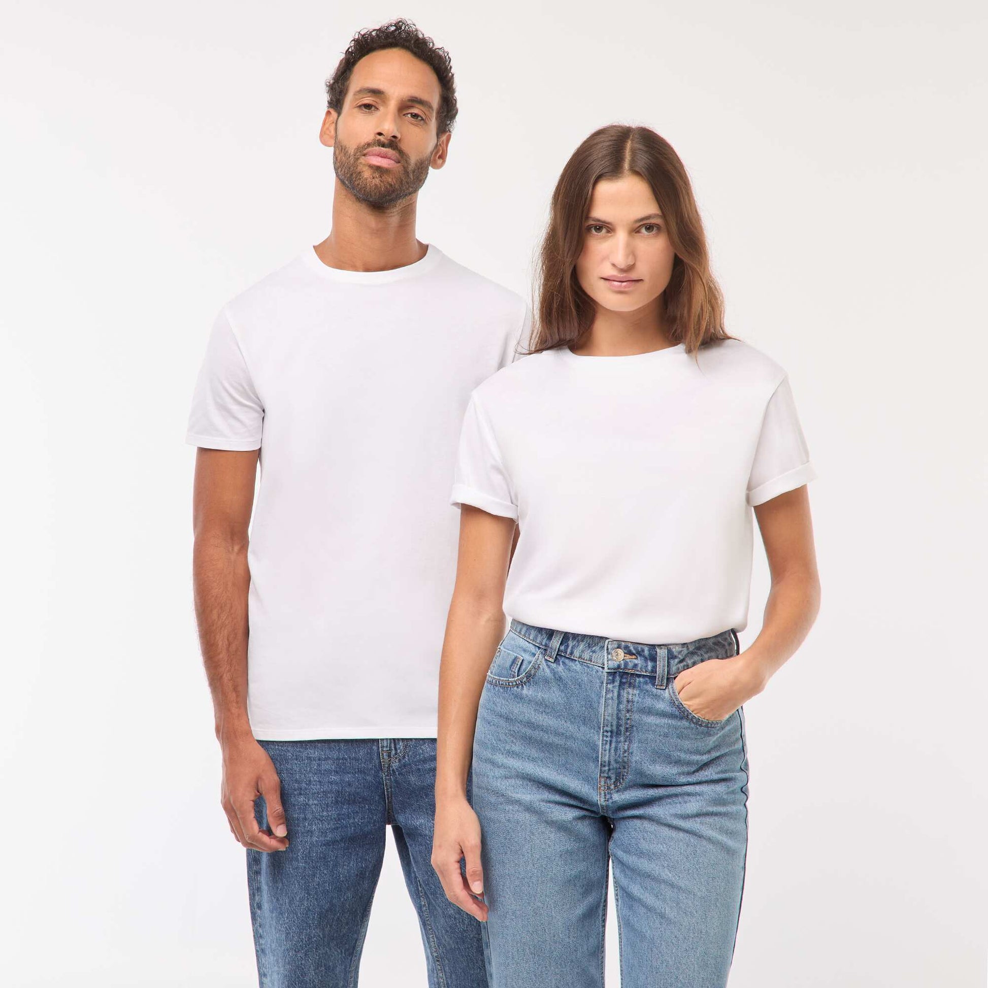 T-shirt coton 160 Gr - unisexe BLANC