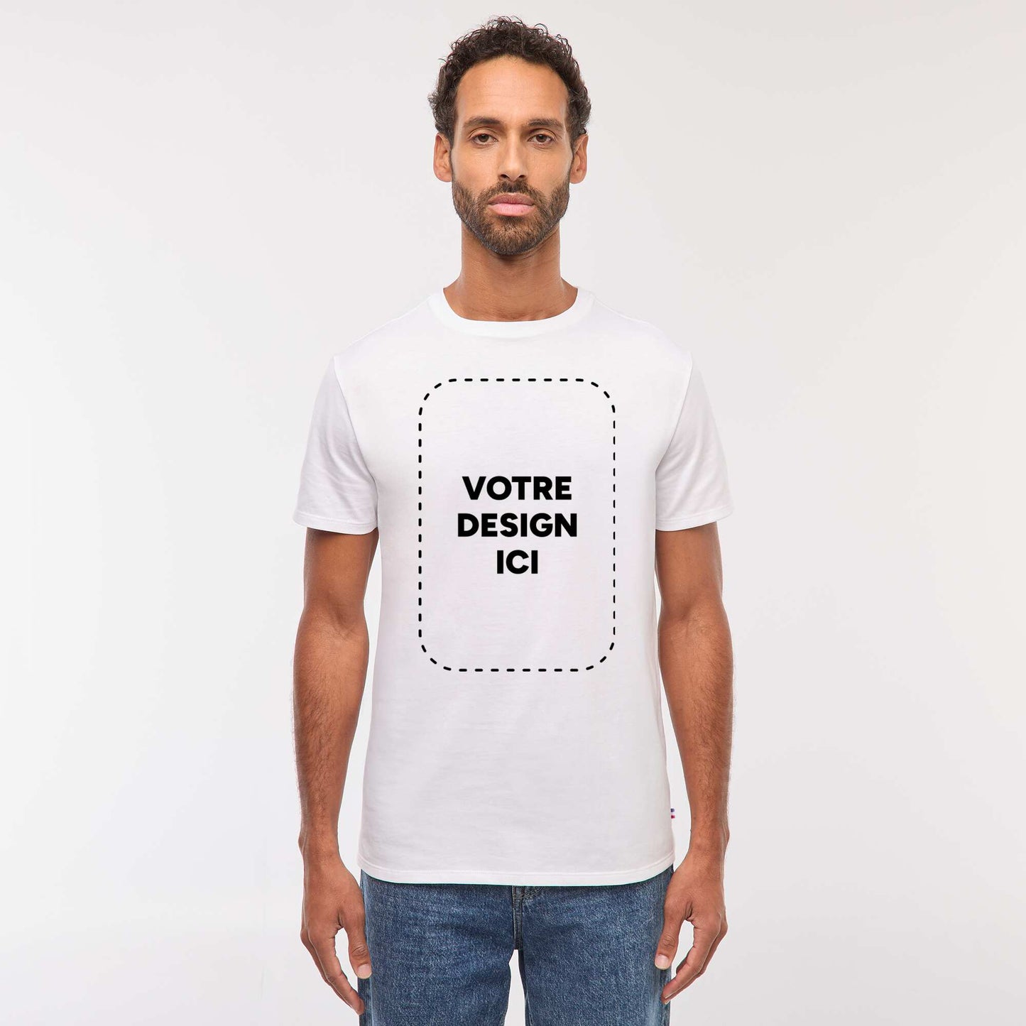 T-shirt coton 160 Gr - unisexe BLANC