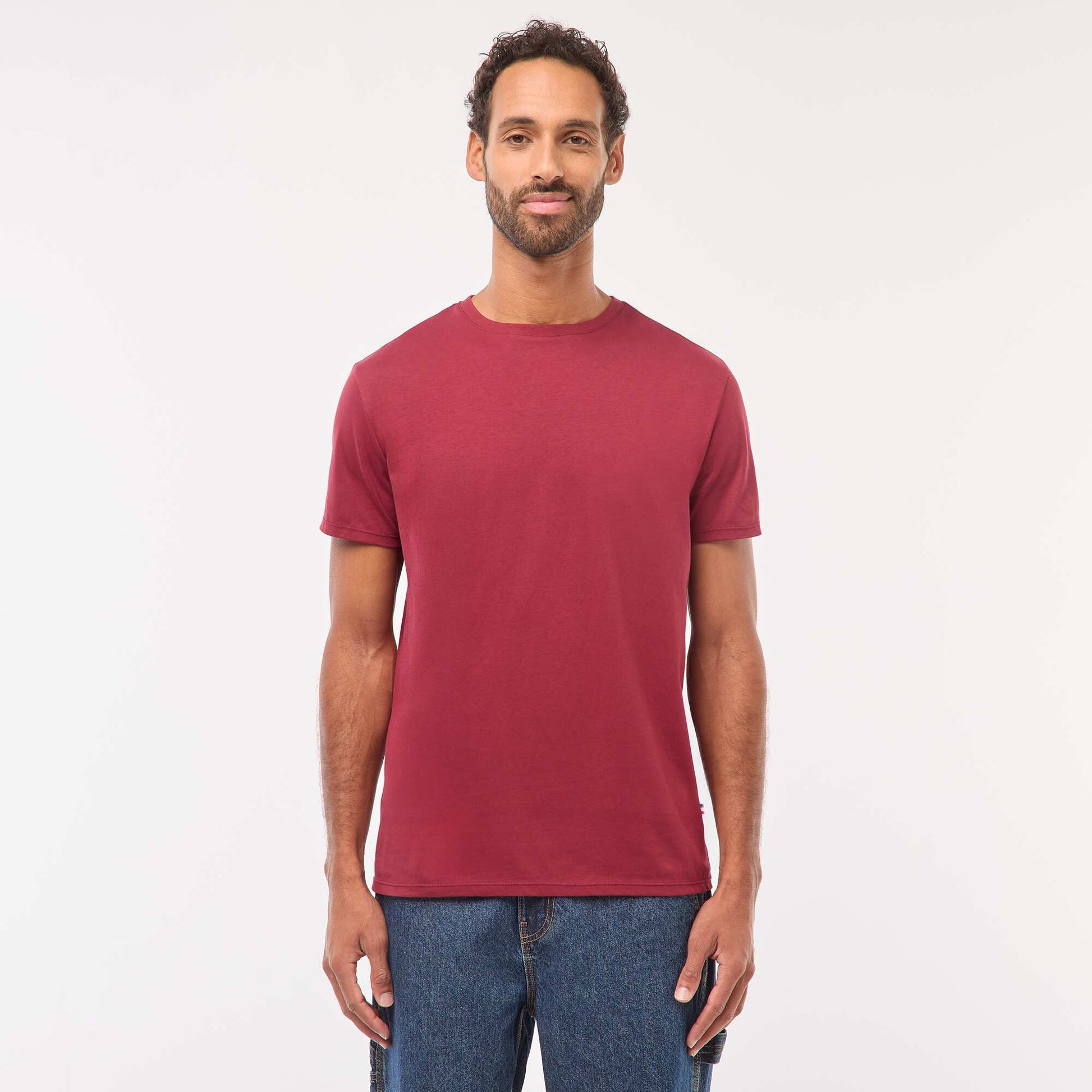 T-shirt coton 160 Gr - unisexe ROUGE