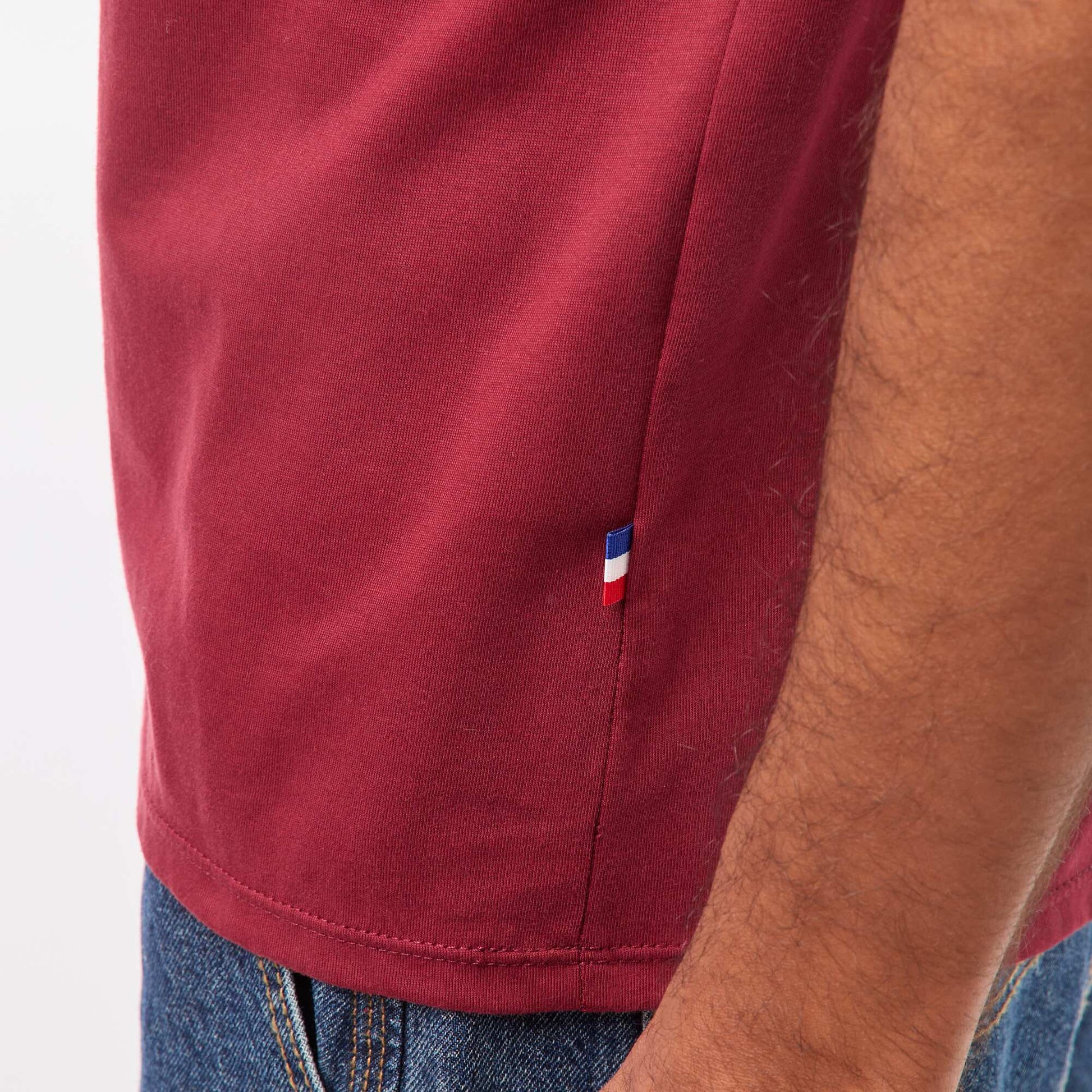 T-shirt coton 160 Gr - unisexe ROUGE