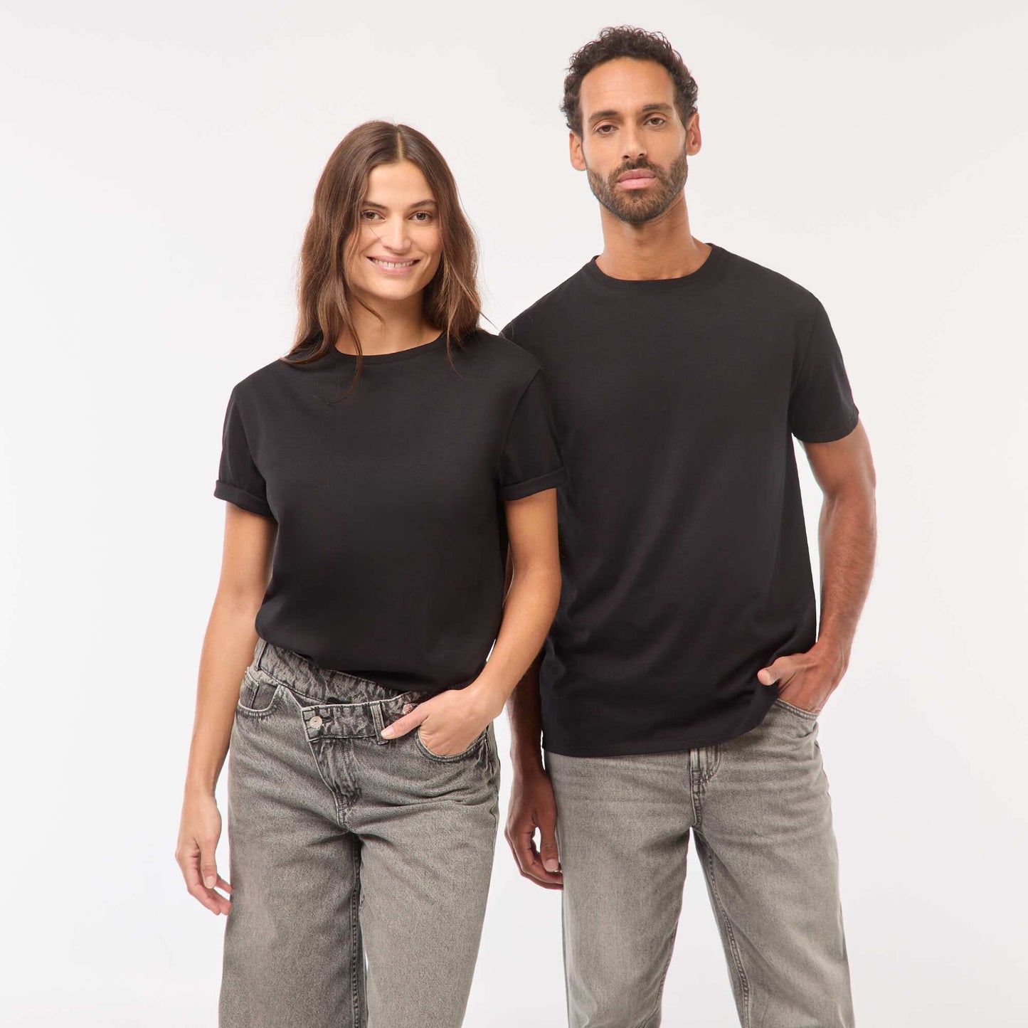 T-shirt coton 160 Gr - unisexe NOIR