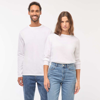 T-shirt coton 160 gr - unisexe BLANC