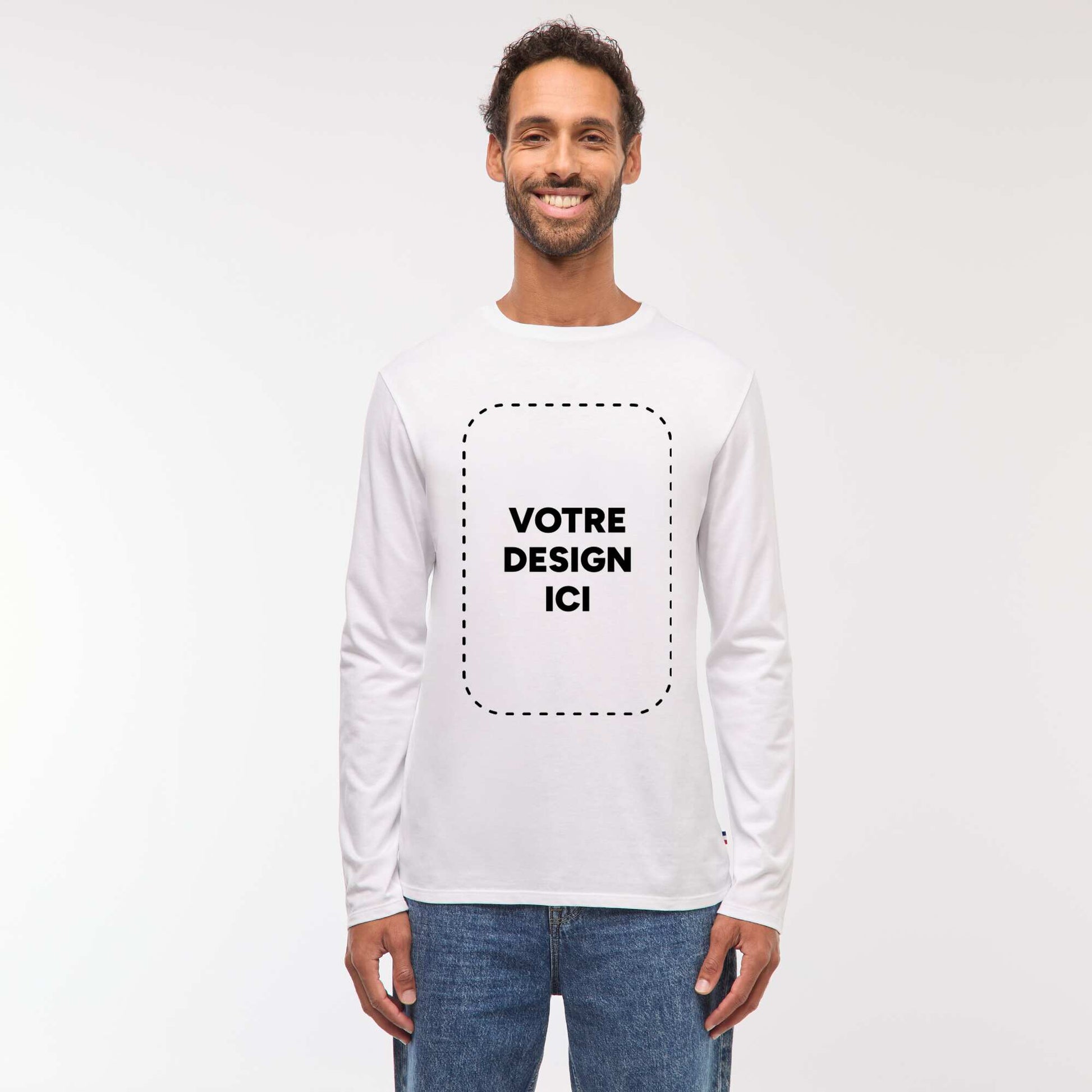T-shirt coton 160 gr - unisexe BLANC
