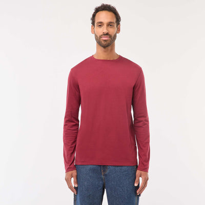 T-shirt coton 160 gr - unisexe BORDEAUX