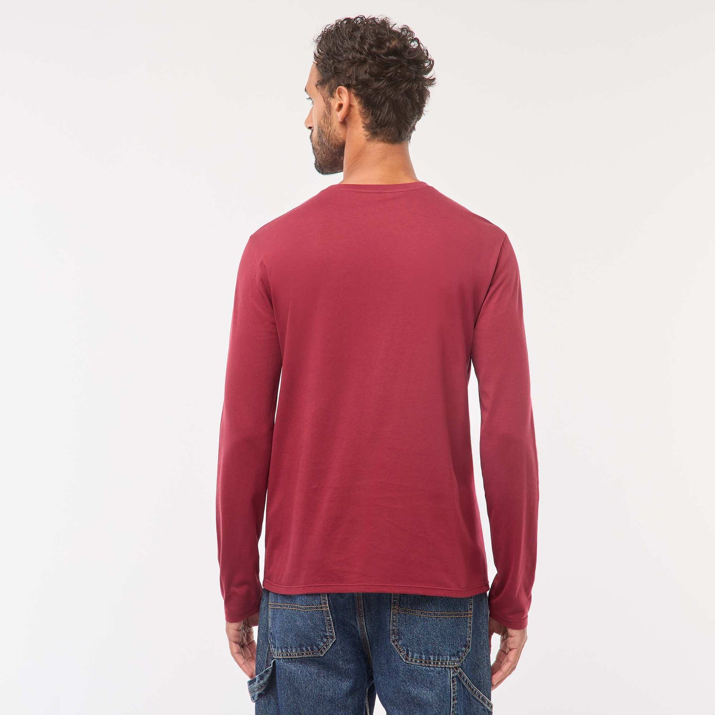 T-shirt coton 160 gr - unisexe BORDEAUX