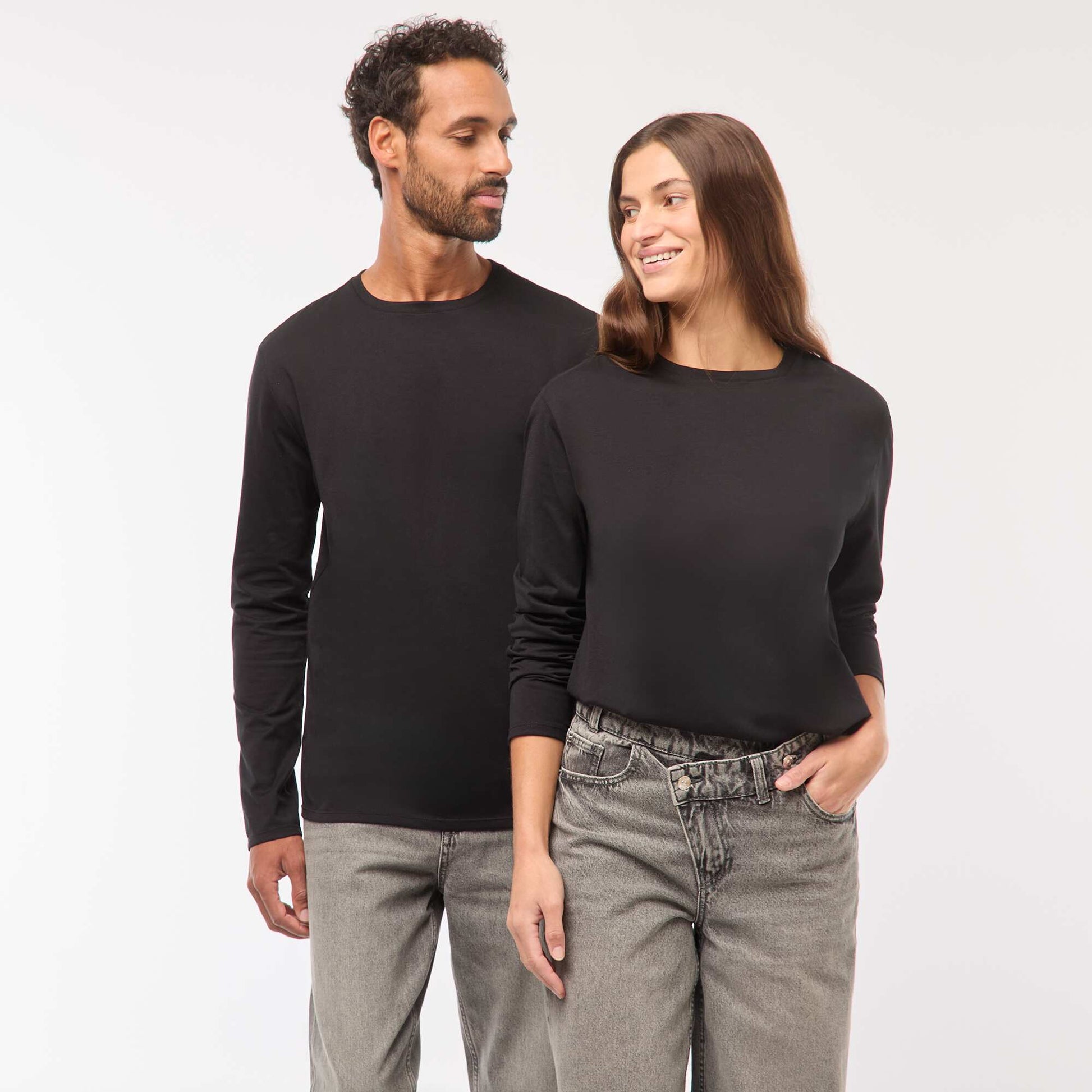 T-shirt coton 160 gr - unisexe NOIR