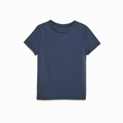 T-shirt enfant coton 160 Gr - unisexe BLEU MARINE