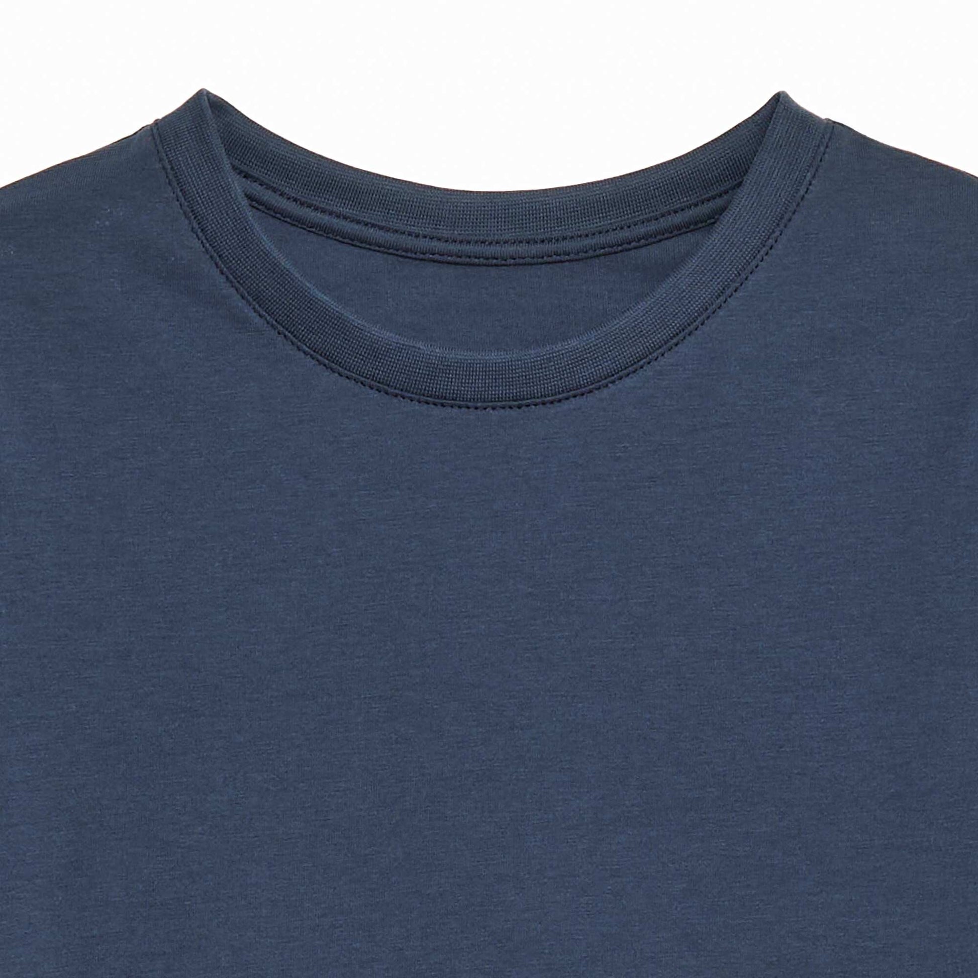 T-shirt enfant coton 160 Gr - unisexe BLEU MARINE