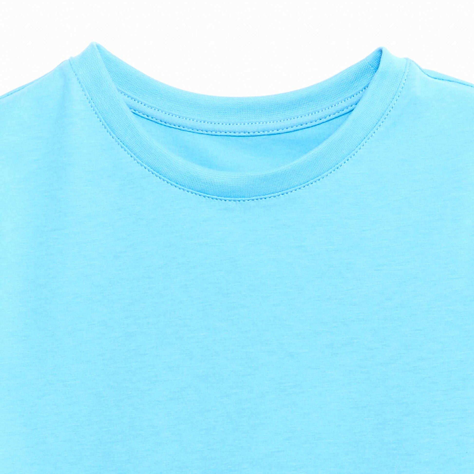 T-shirt enfant coton 160 Gr - unisexe BLEU