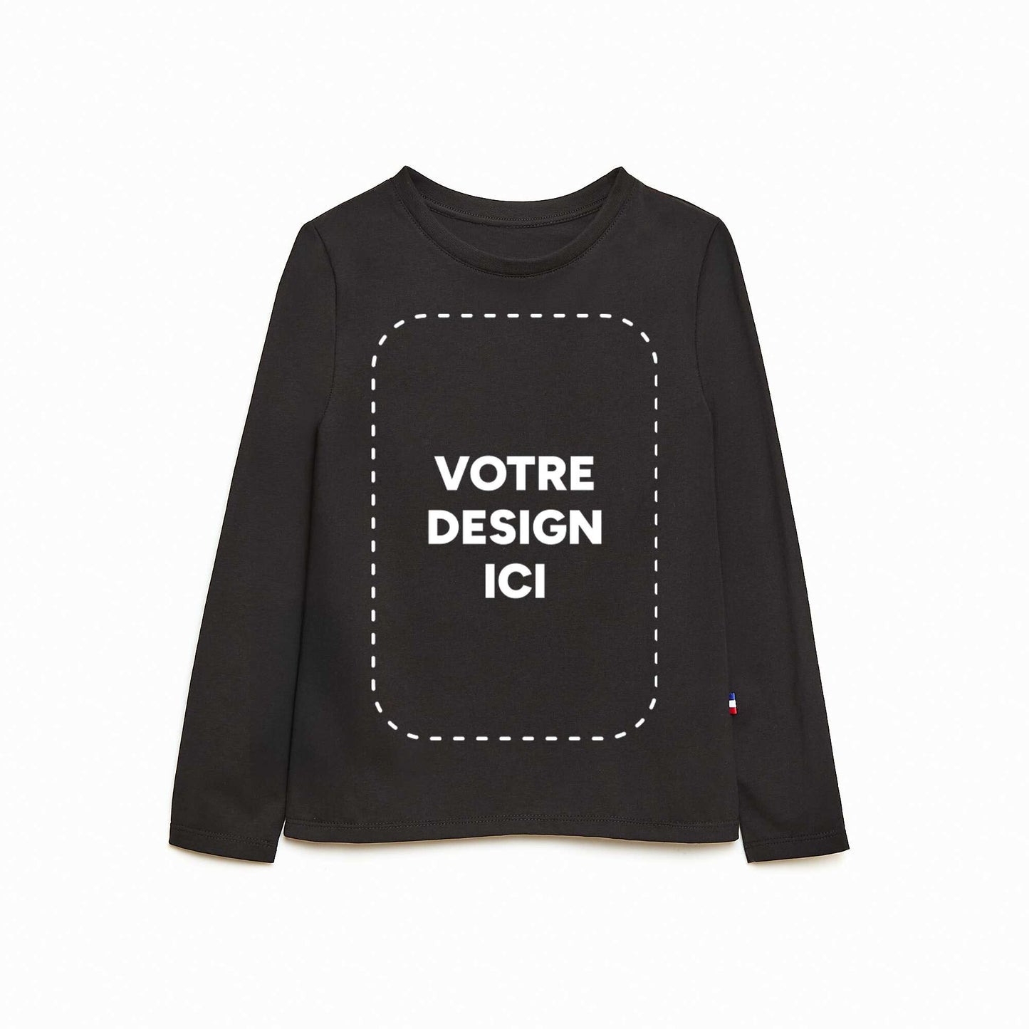 T-shirt enfant coton 160 Gr - unisexe NOIR