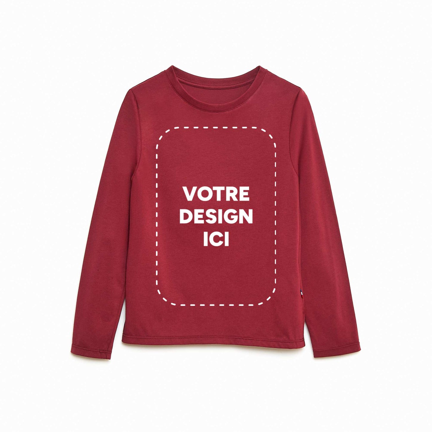 T-shirt enfant coton 160 Gr - unisexe ROUGE
