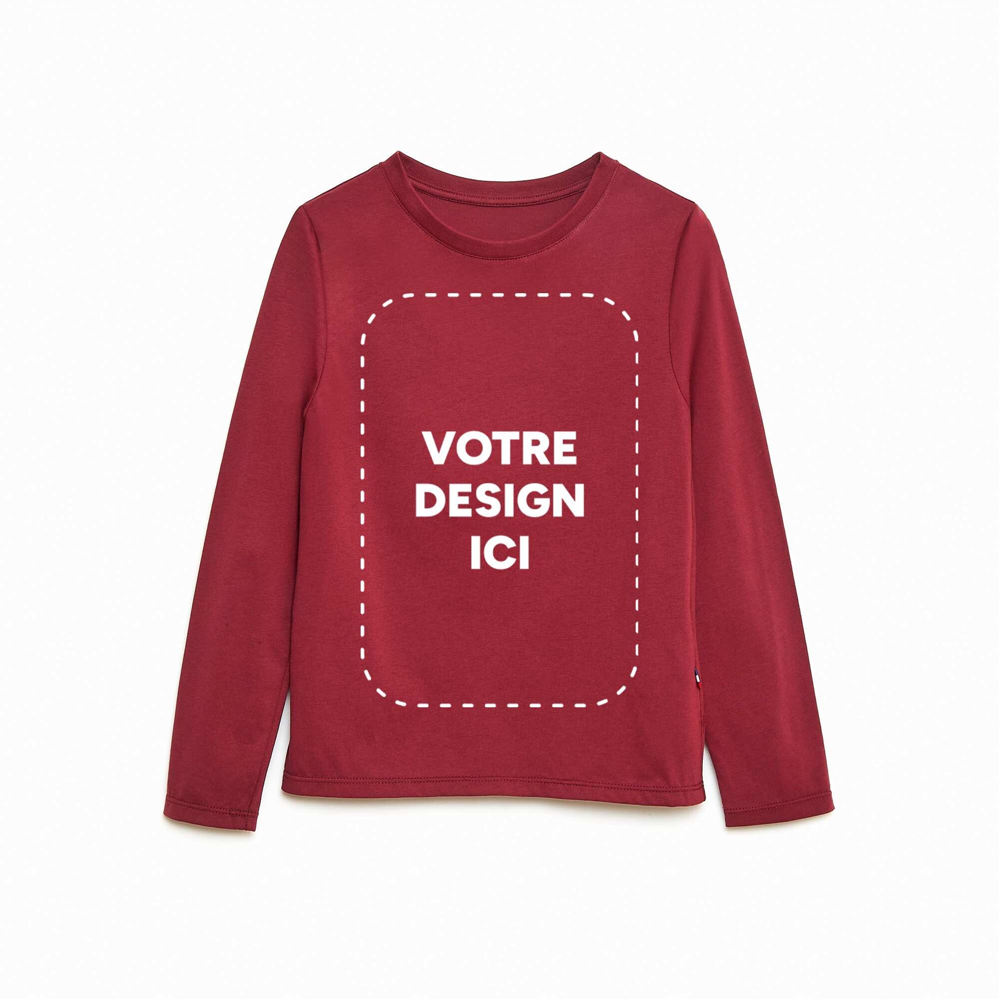 T-shirt enfant coton 160 Gr - unisexe ROUGE