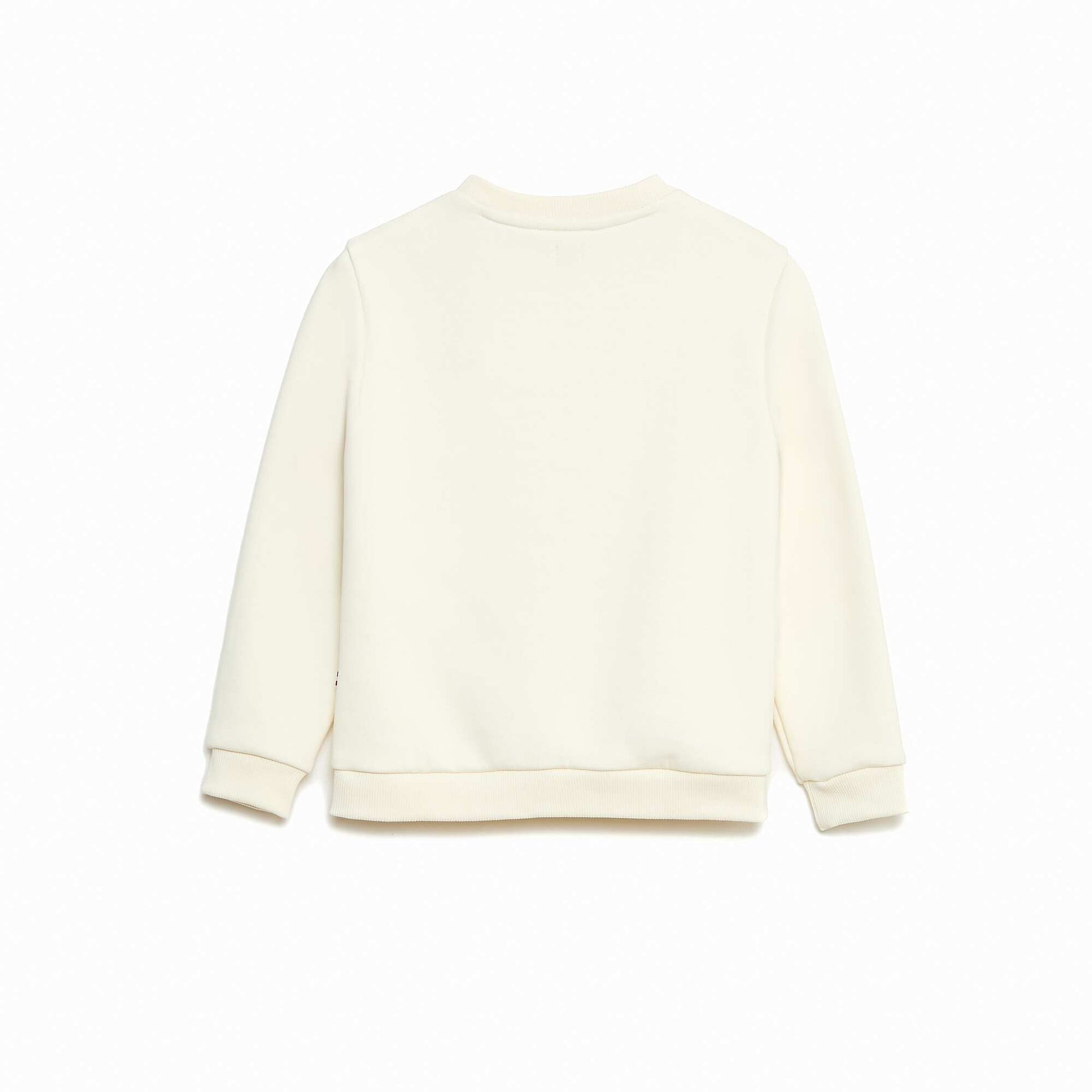 Sweat enfant col rond molleton 260 Gr - unisexe BLANC