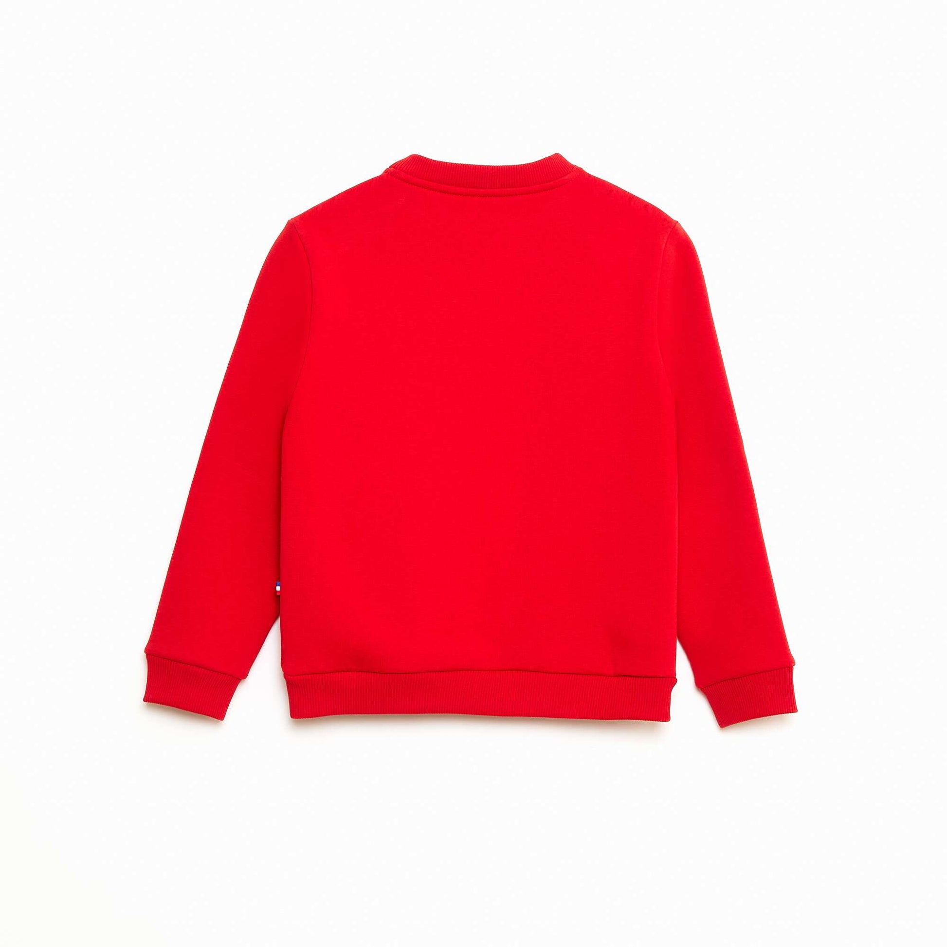 Sweat enfant col rond molleton 260 Gr - unisexe ROUGE