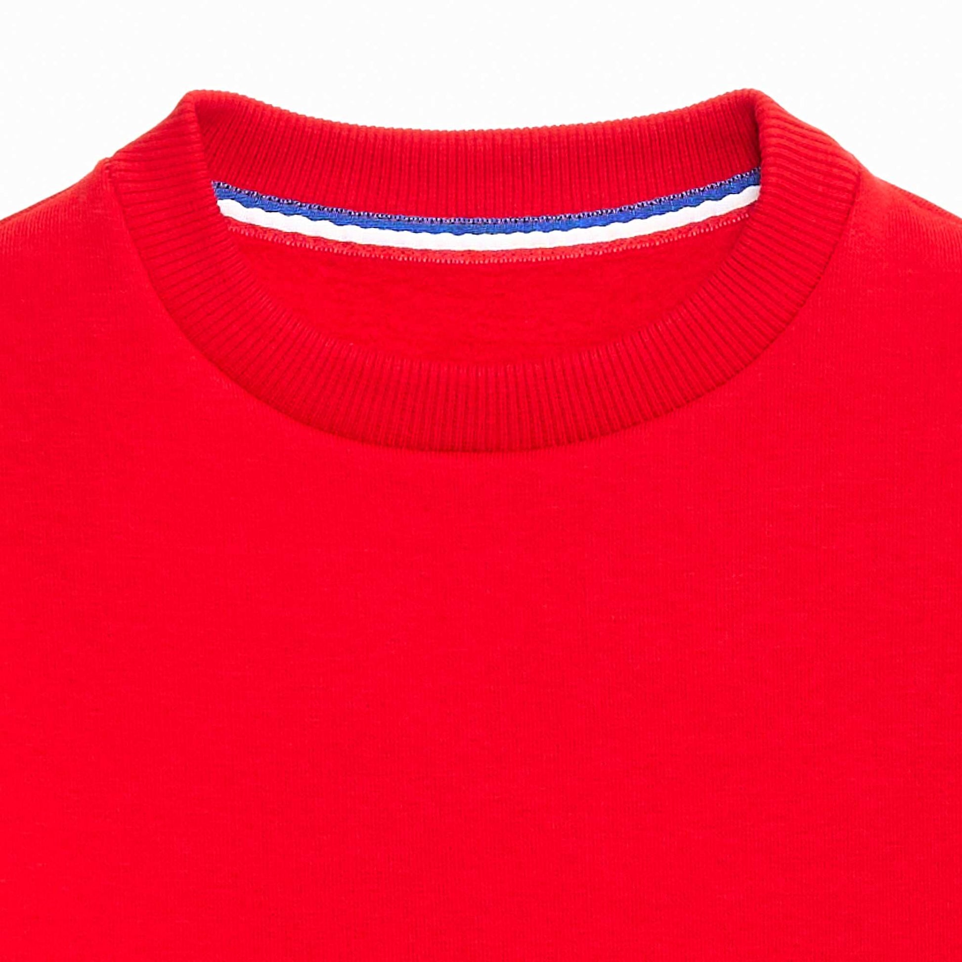 Sweat enfant col rond molleton 260 Gr - unisexe ROUGE