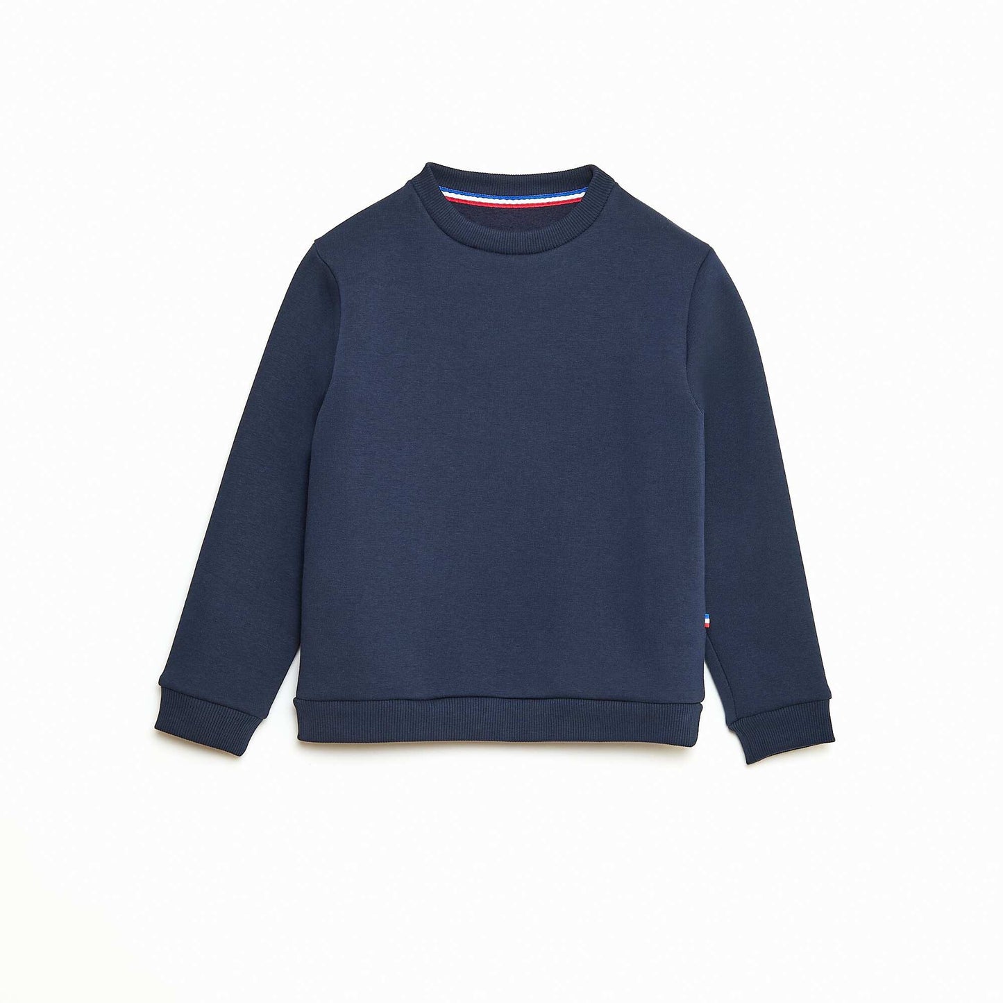 Sweat enfant col rond molleton 260 Gr - unisexe BLEU MARINE