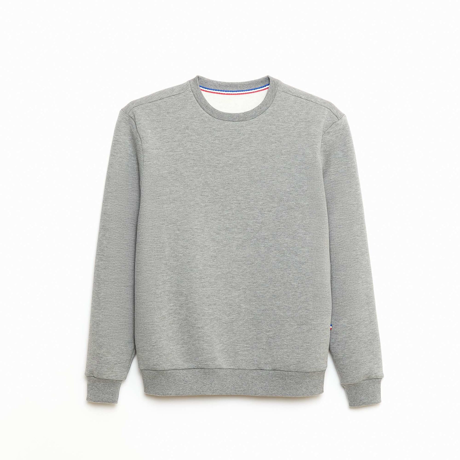 Sweat molleton lourd - unisexe GRIS