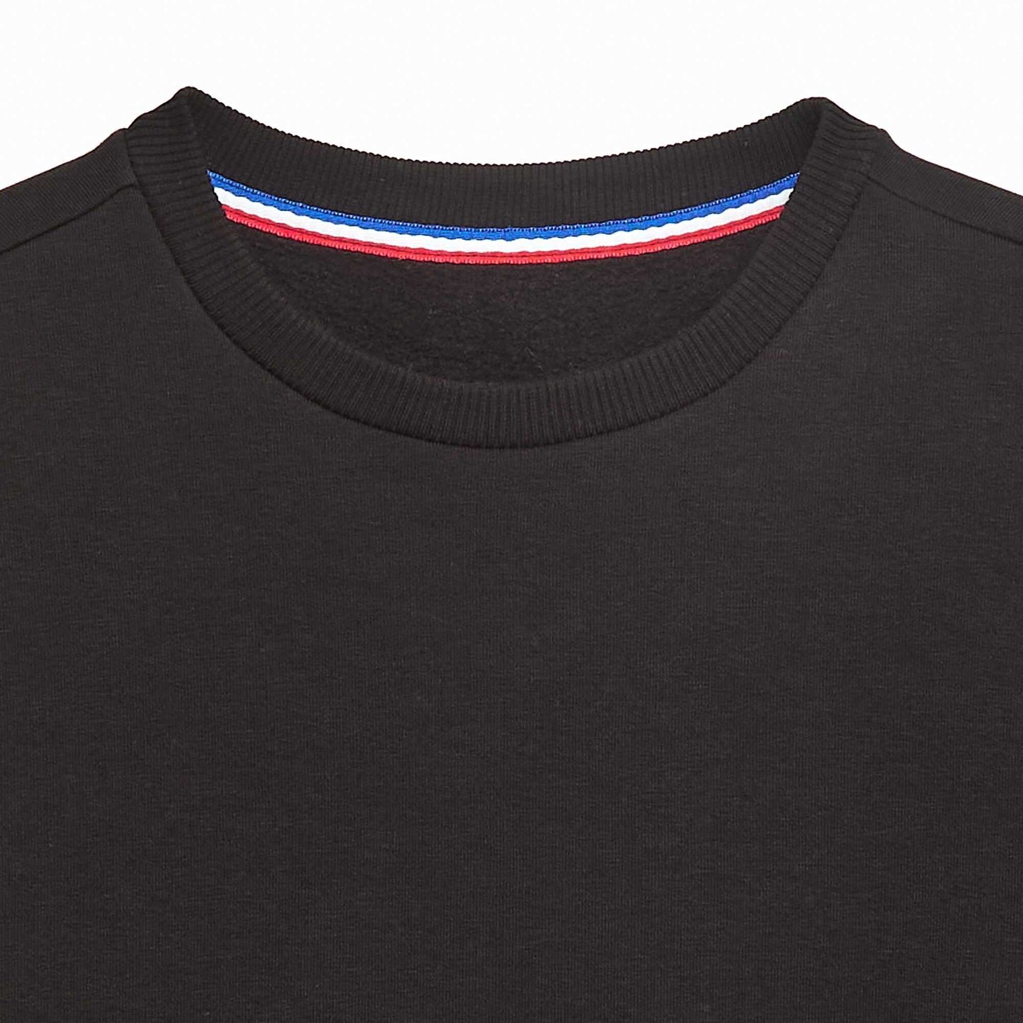 Sweat molleton lourd - unisexe NOIR