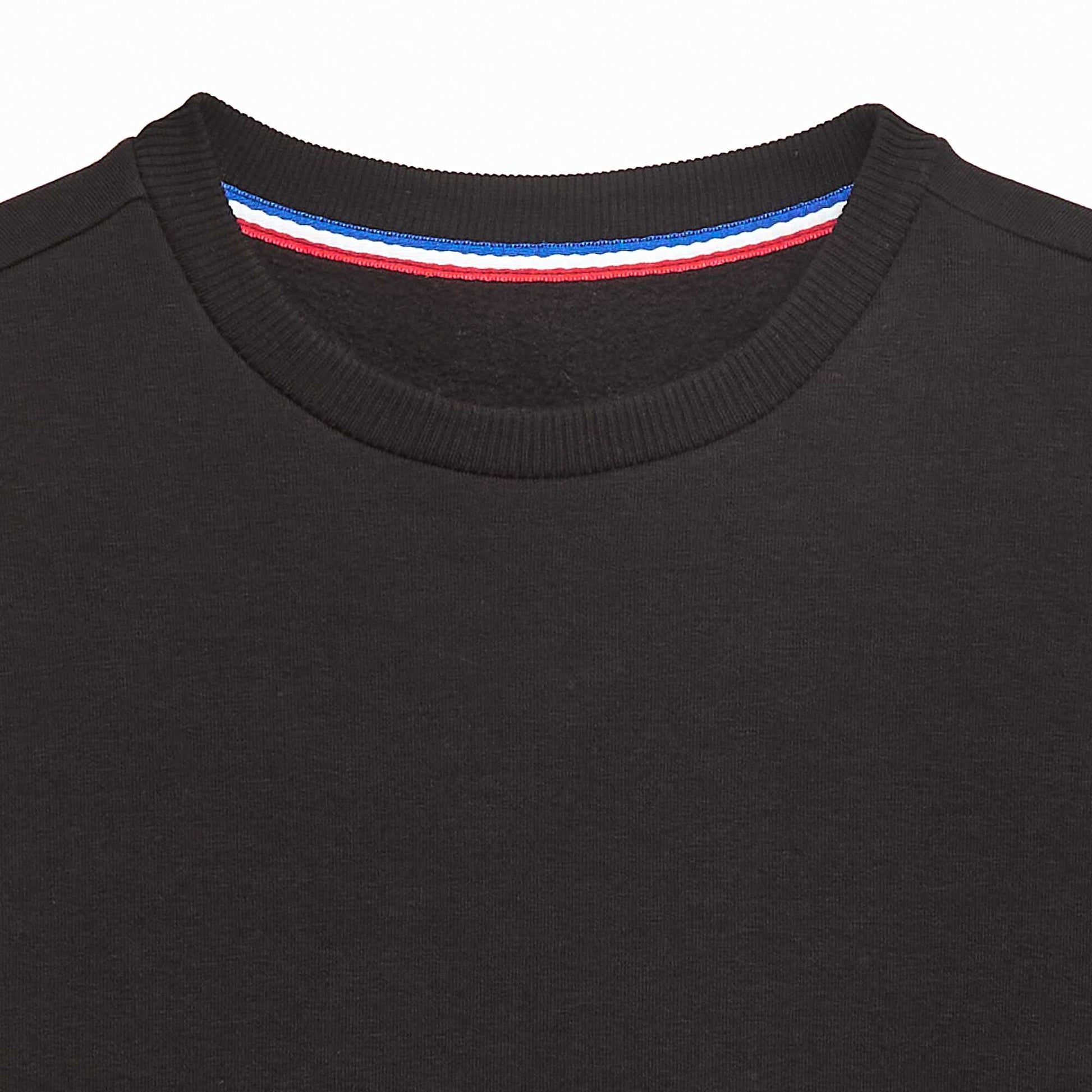 Sweat molleton lourd - unisexe NOIR