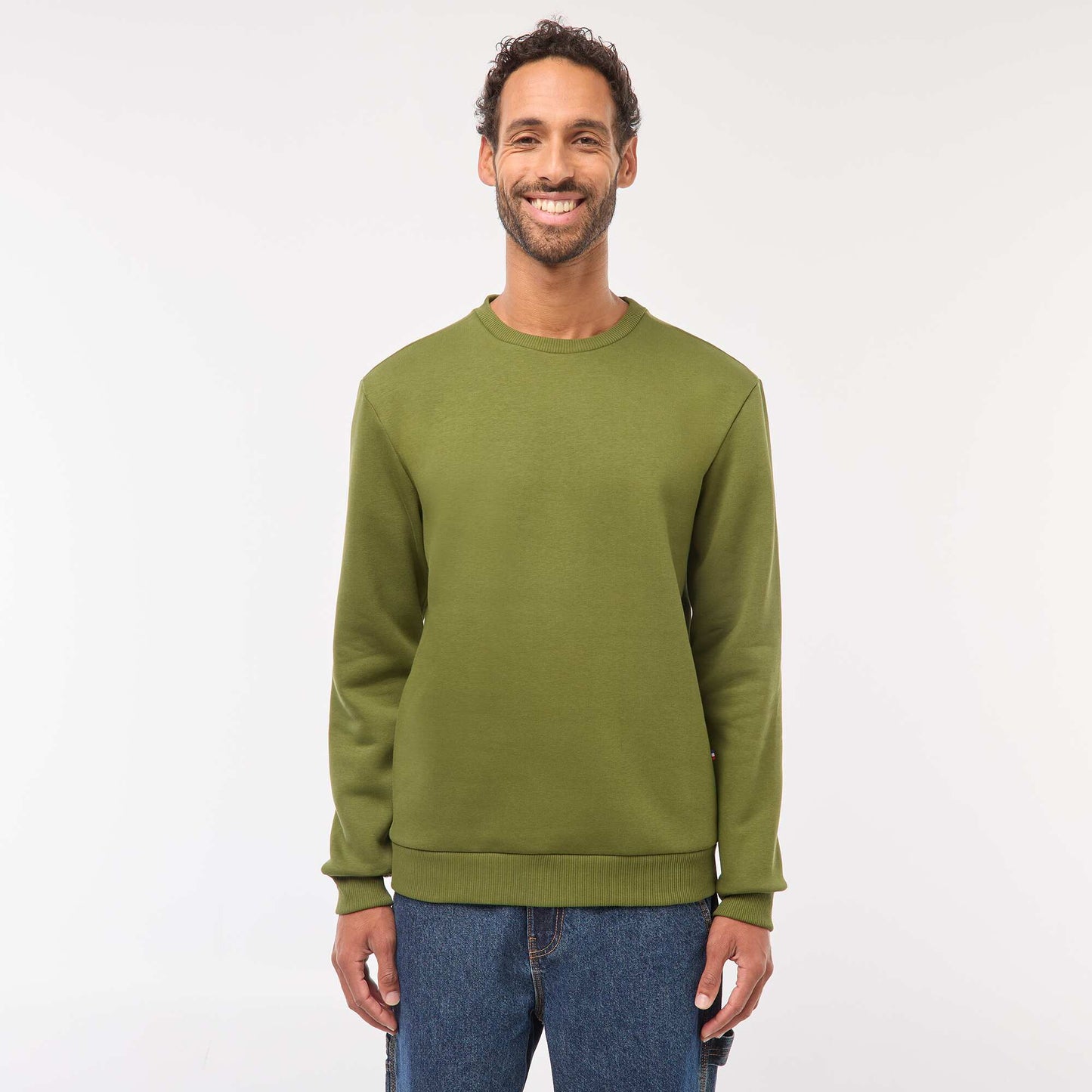 Sweat molleton lourd - unisexe VERT