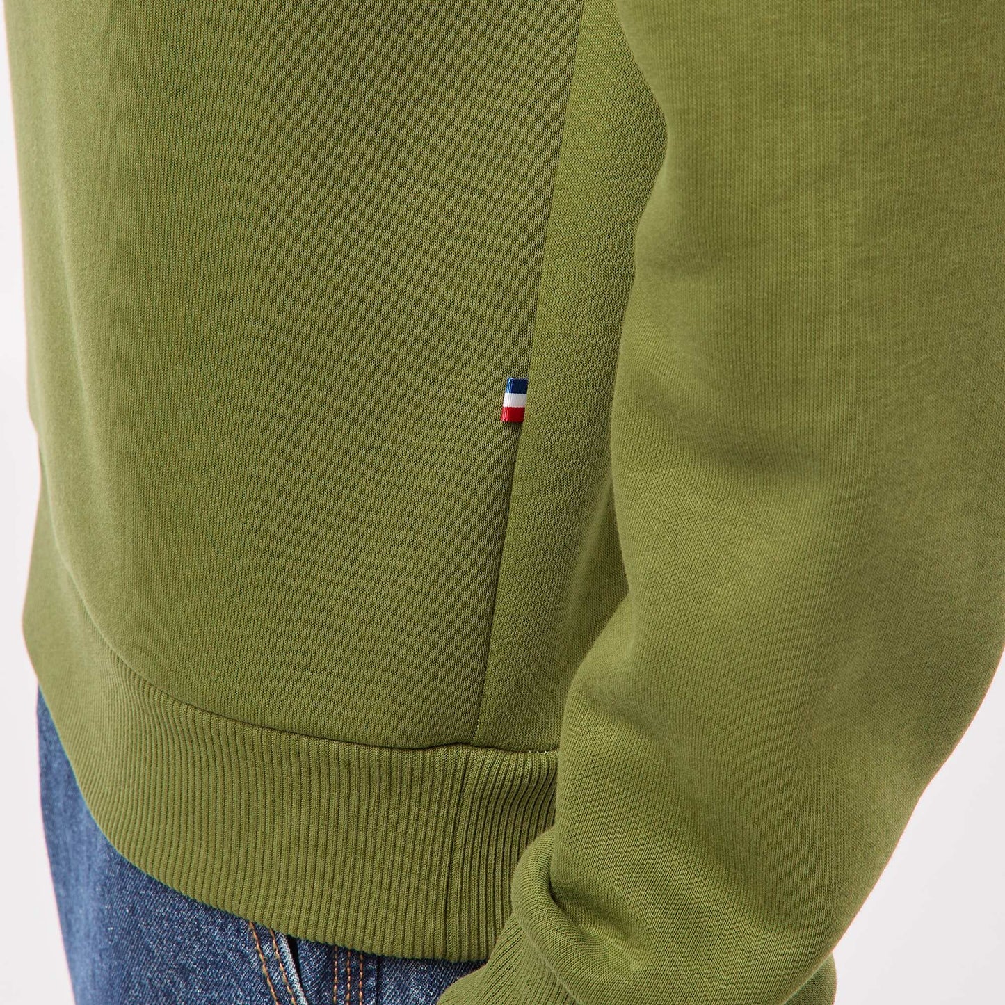 Sweat molleton lourd - unisexe VERT