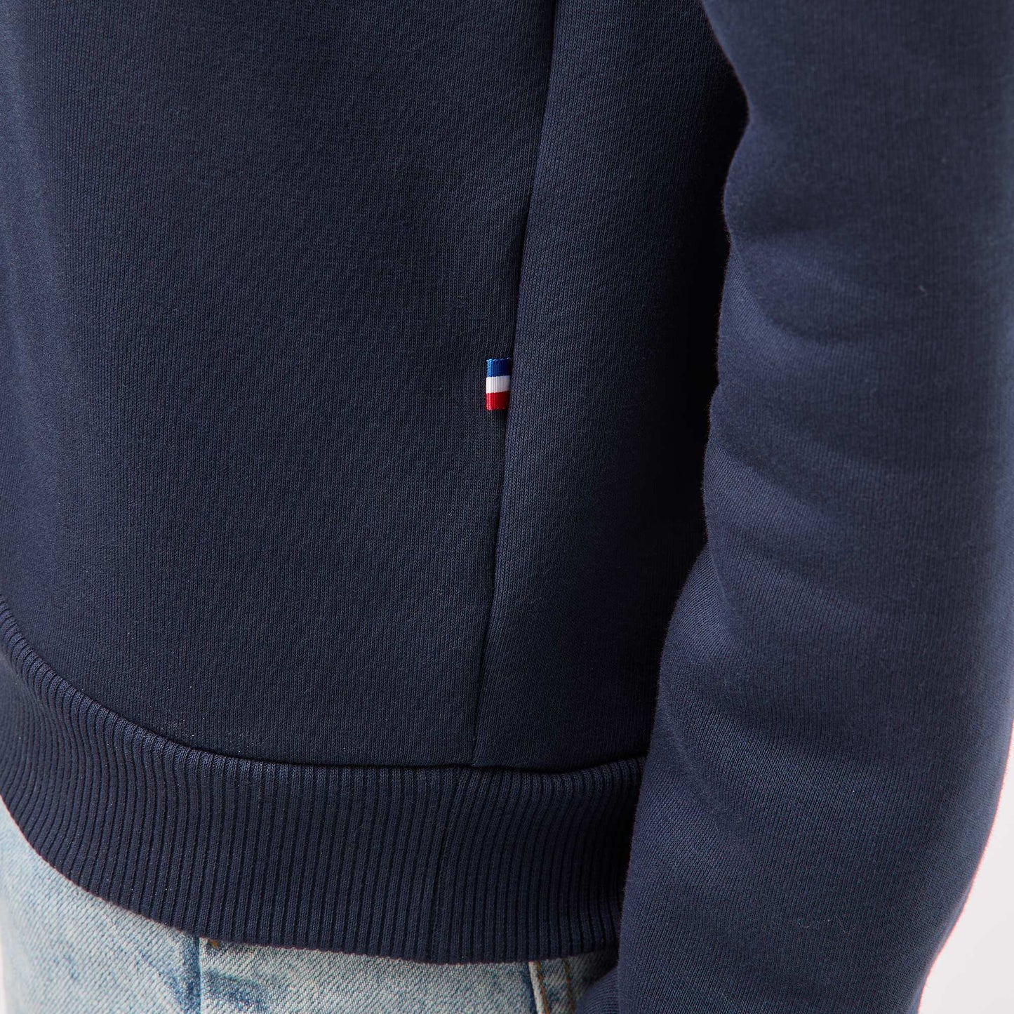 Sweat col rond 260 Gr BLEU