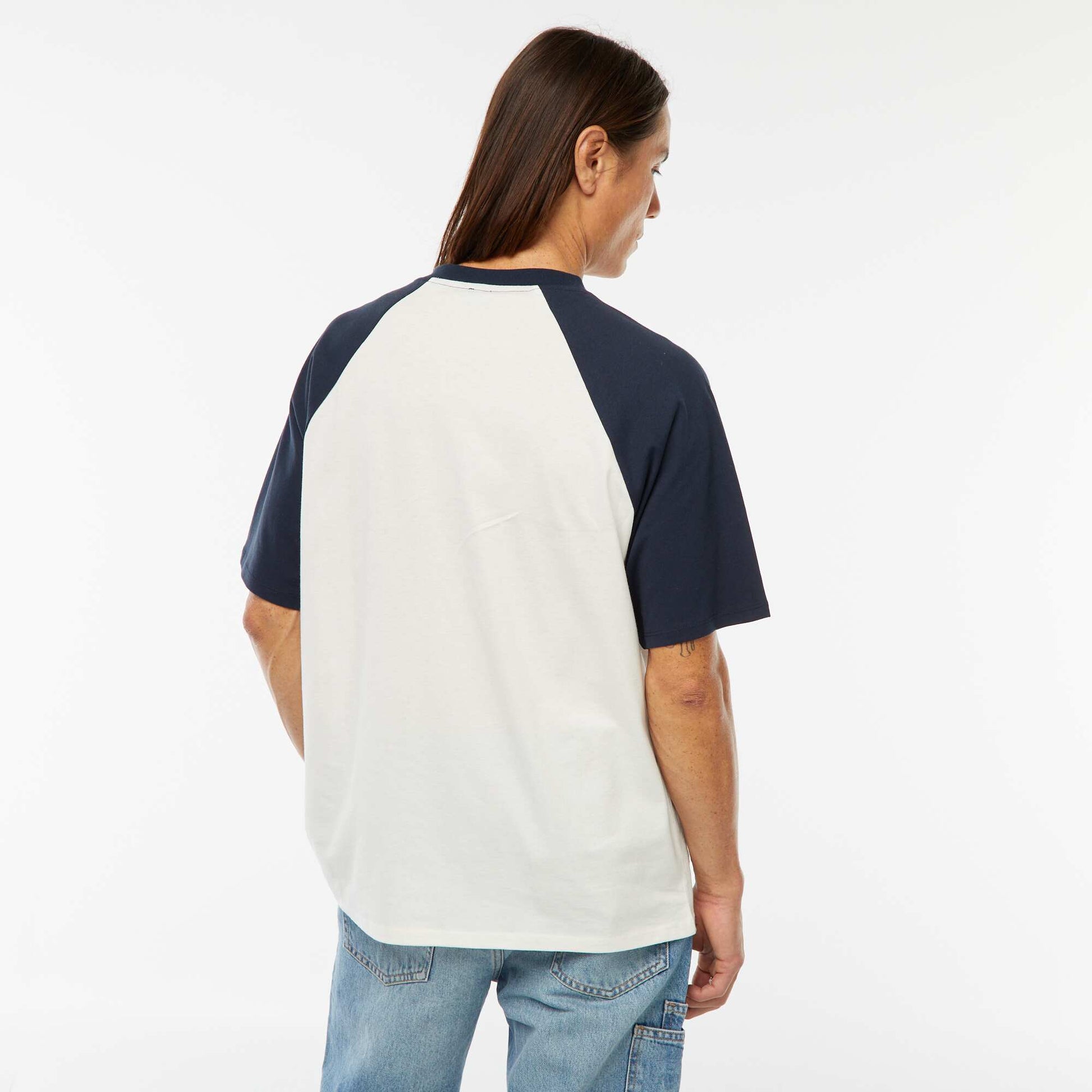 T-shirt imprimé style sport 'Los Angeles' BLEU