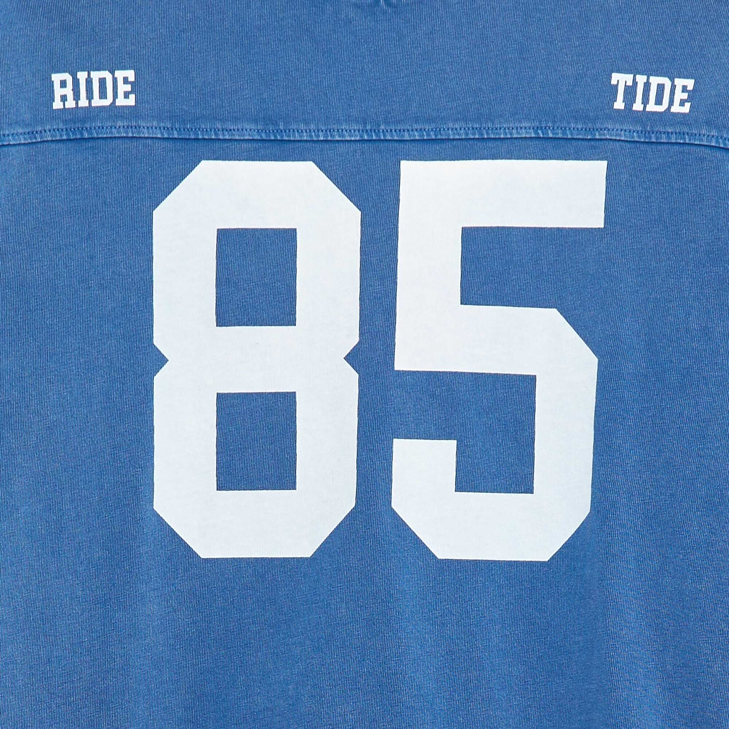 T-shirt à manches longues style sport américain BLEU