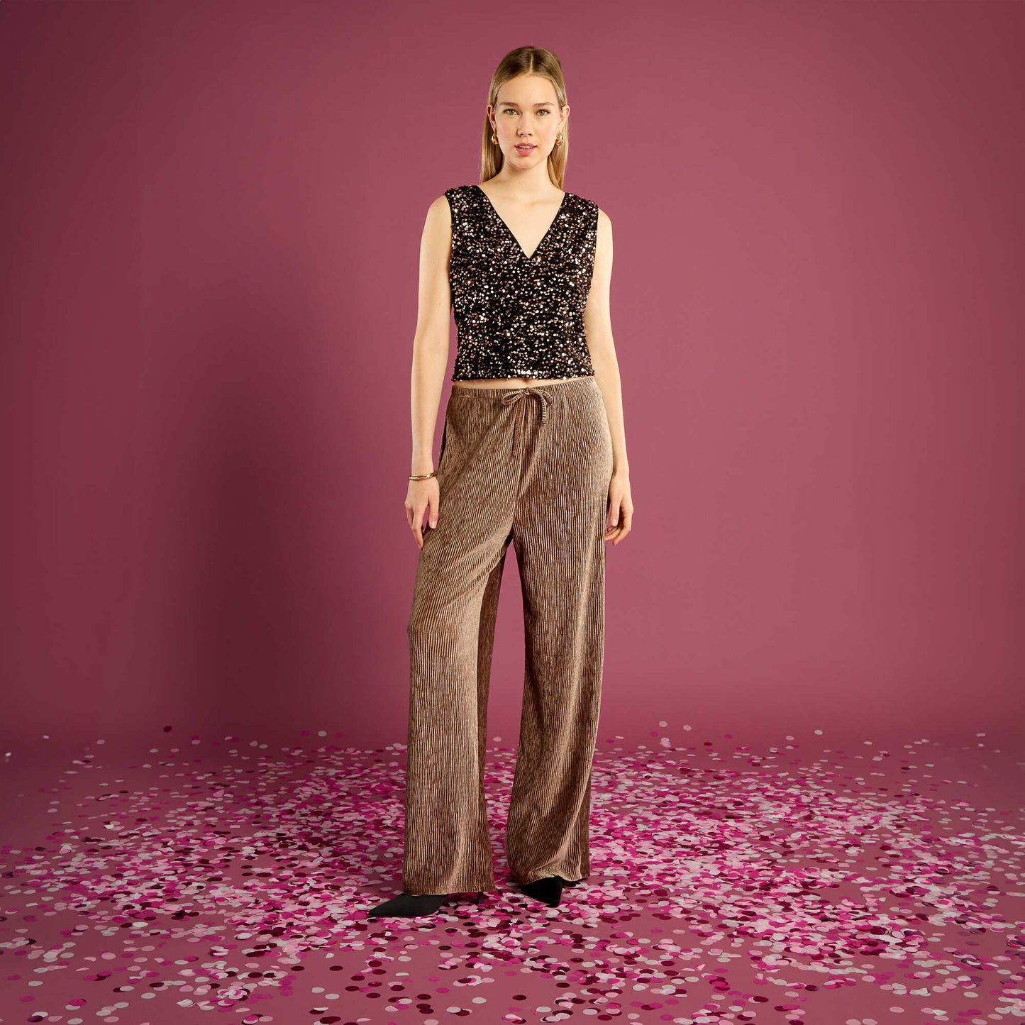 Débardeur à sequins DORé