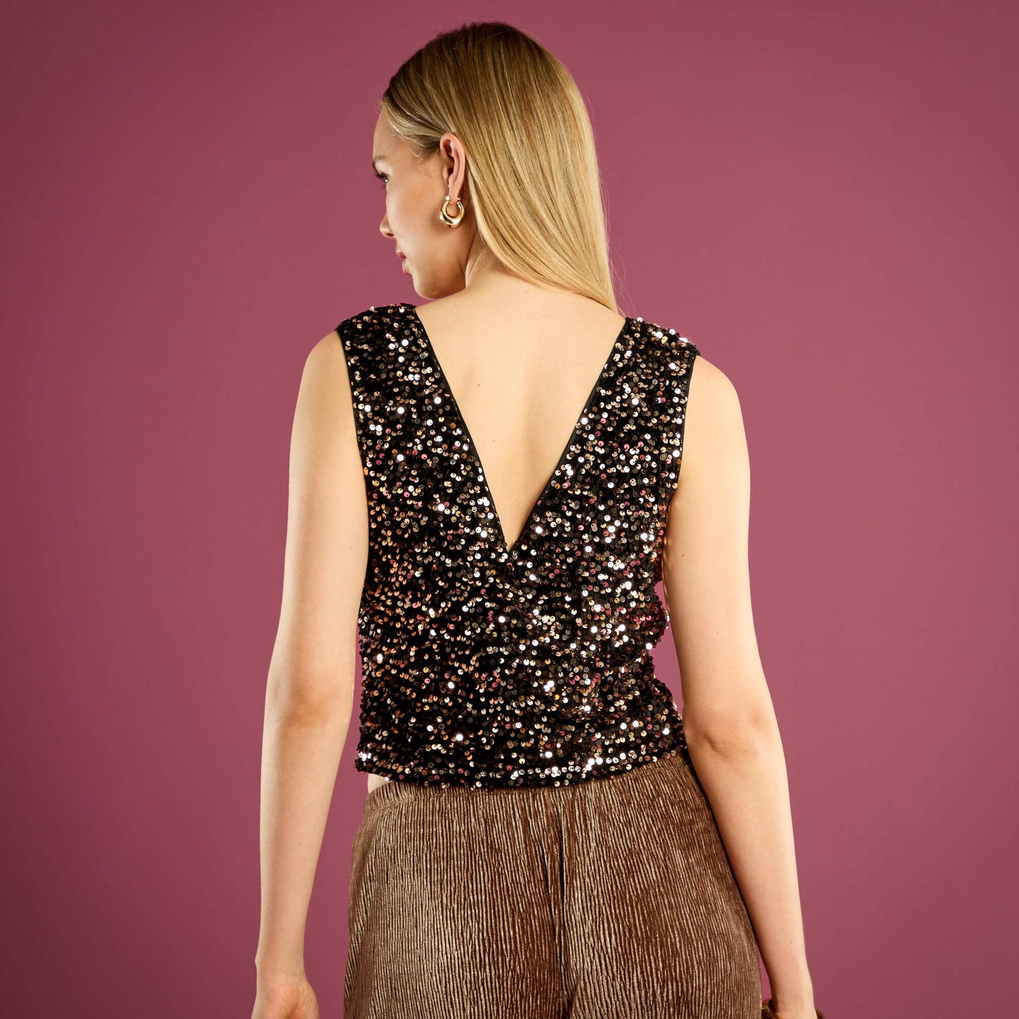 Débardeur à sequins DORé