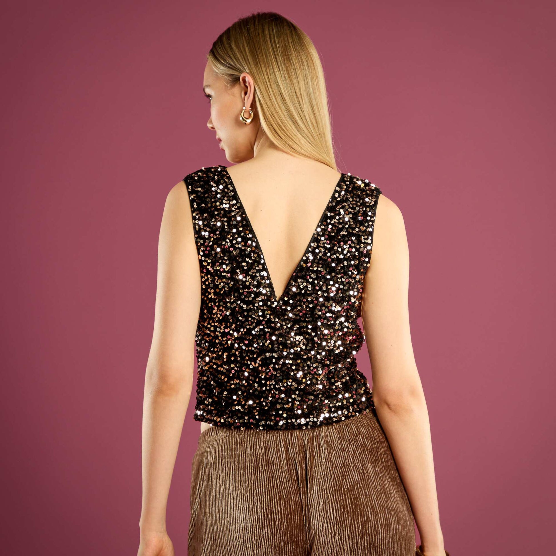 Débardeur à sequins DORé