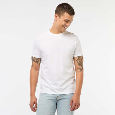 T-shirt droit en jersey uni