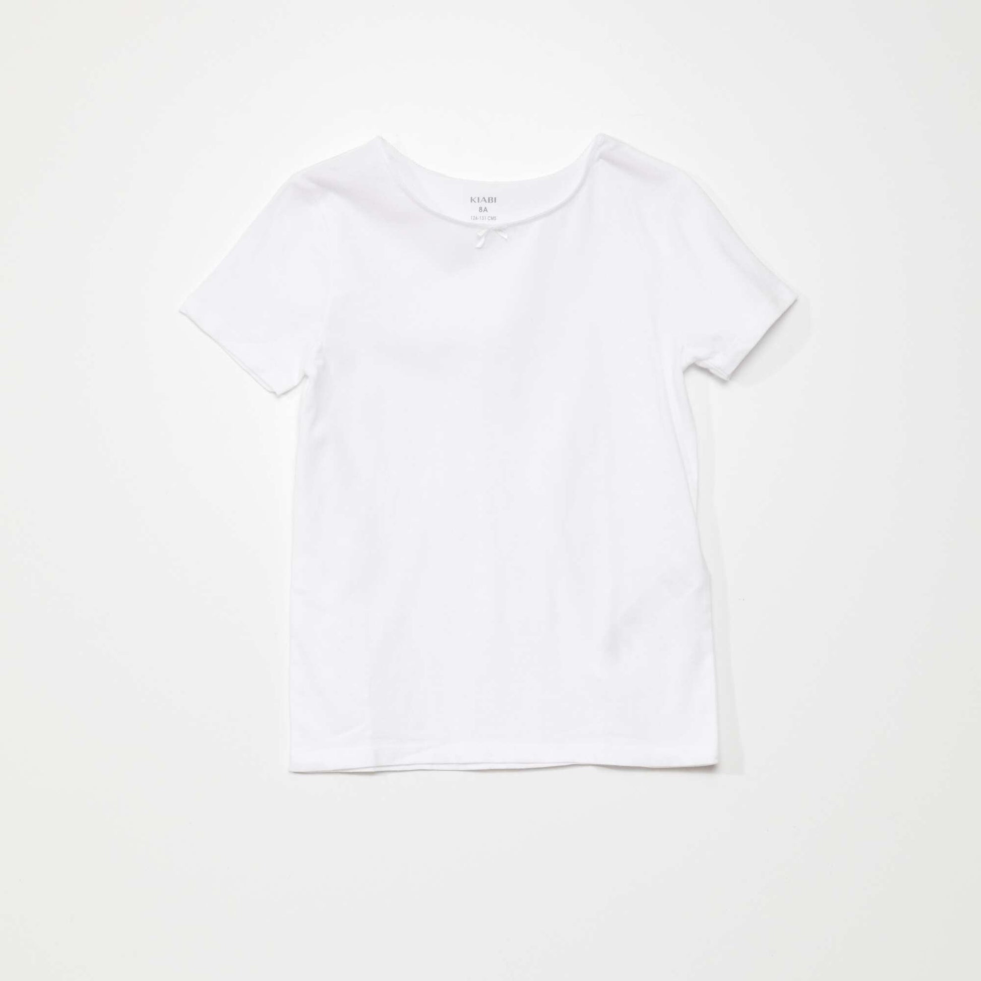 Lot de 3 maillots de corps en coton BLANC