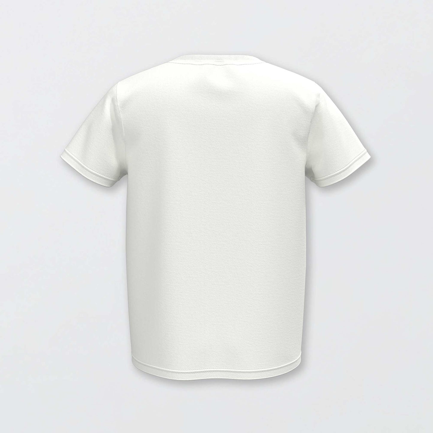 T-shirt basique en jersey uni BLANC
