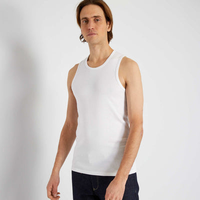 Lot de 2 débardeurs BLANC