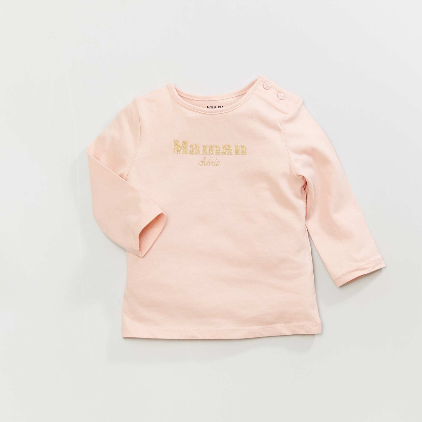 T-Shirt manches longues imprimé ROSE
